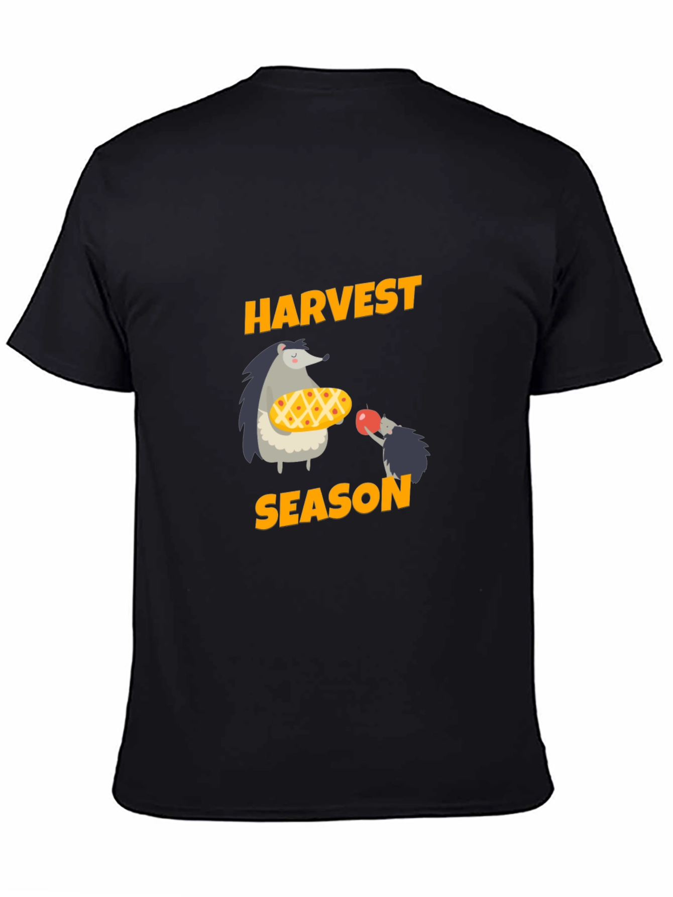 Harvest Season Hedgehog Graphic Tee