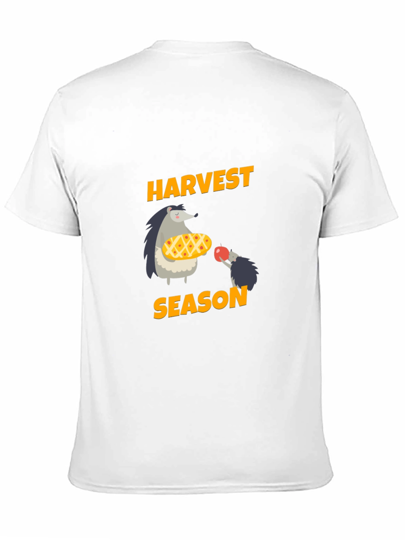 Harvest Season Hedgehog Graphic Tee