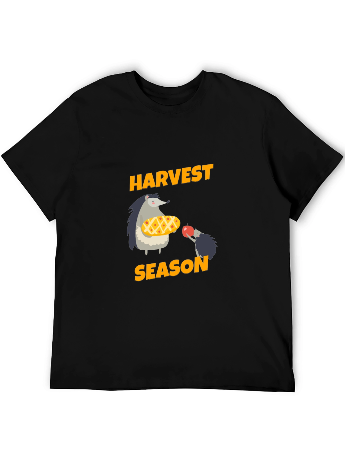 Harvest Season Hedgehog Graphic Tee