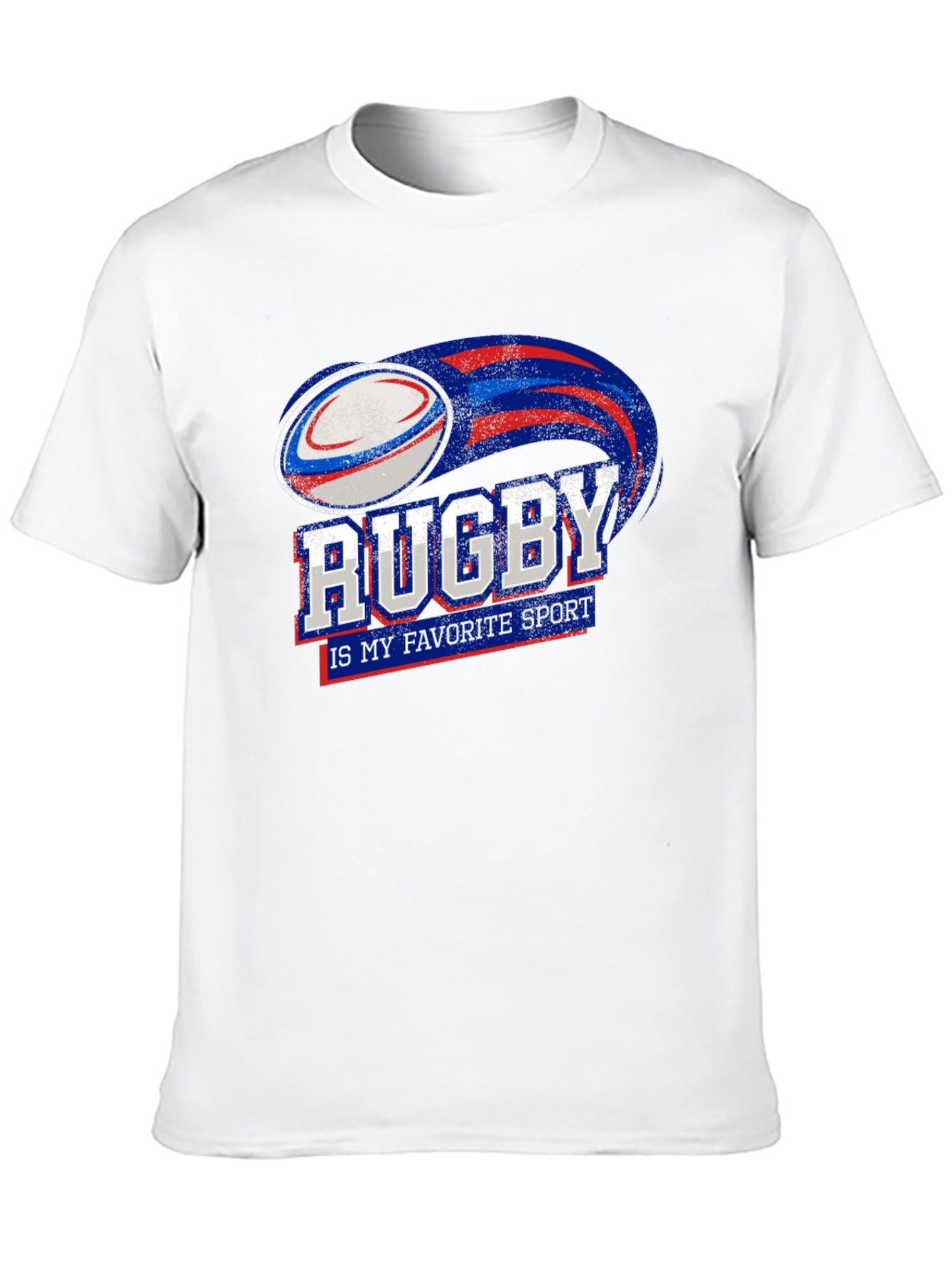 Rugby My Favorite Sport Graphic T-Shirt