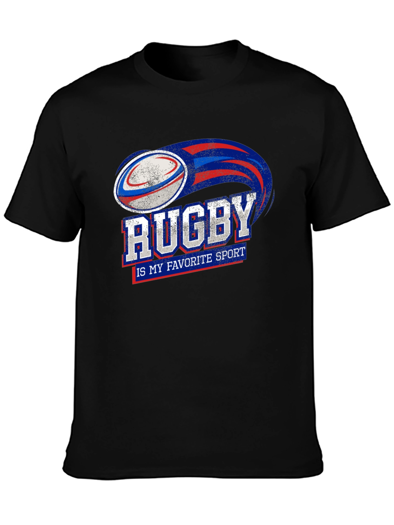 Rugby My Favorite Sport Graphic T-Shirt