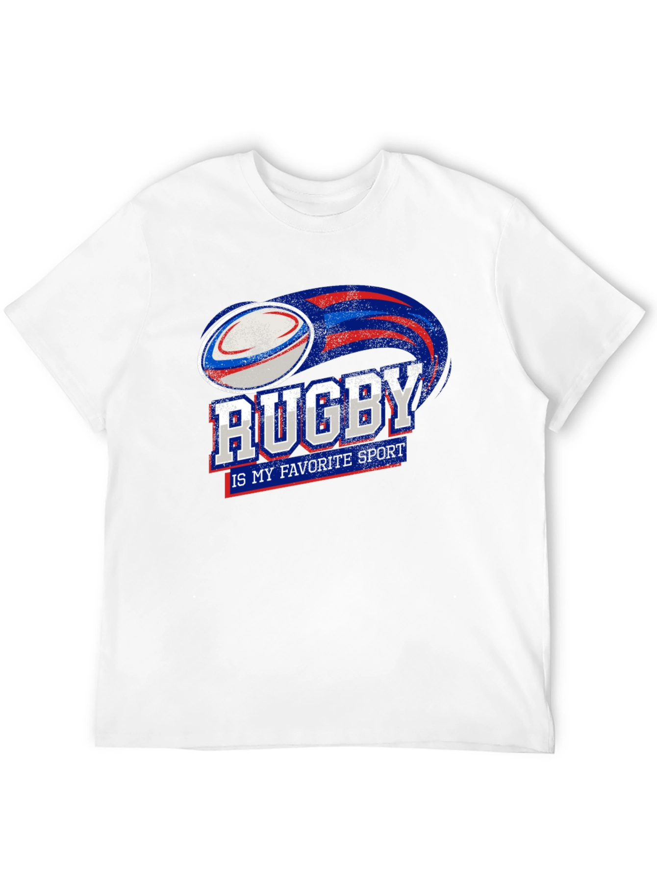 Rugby My Favorite Sport Graphic T-Shirt