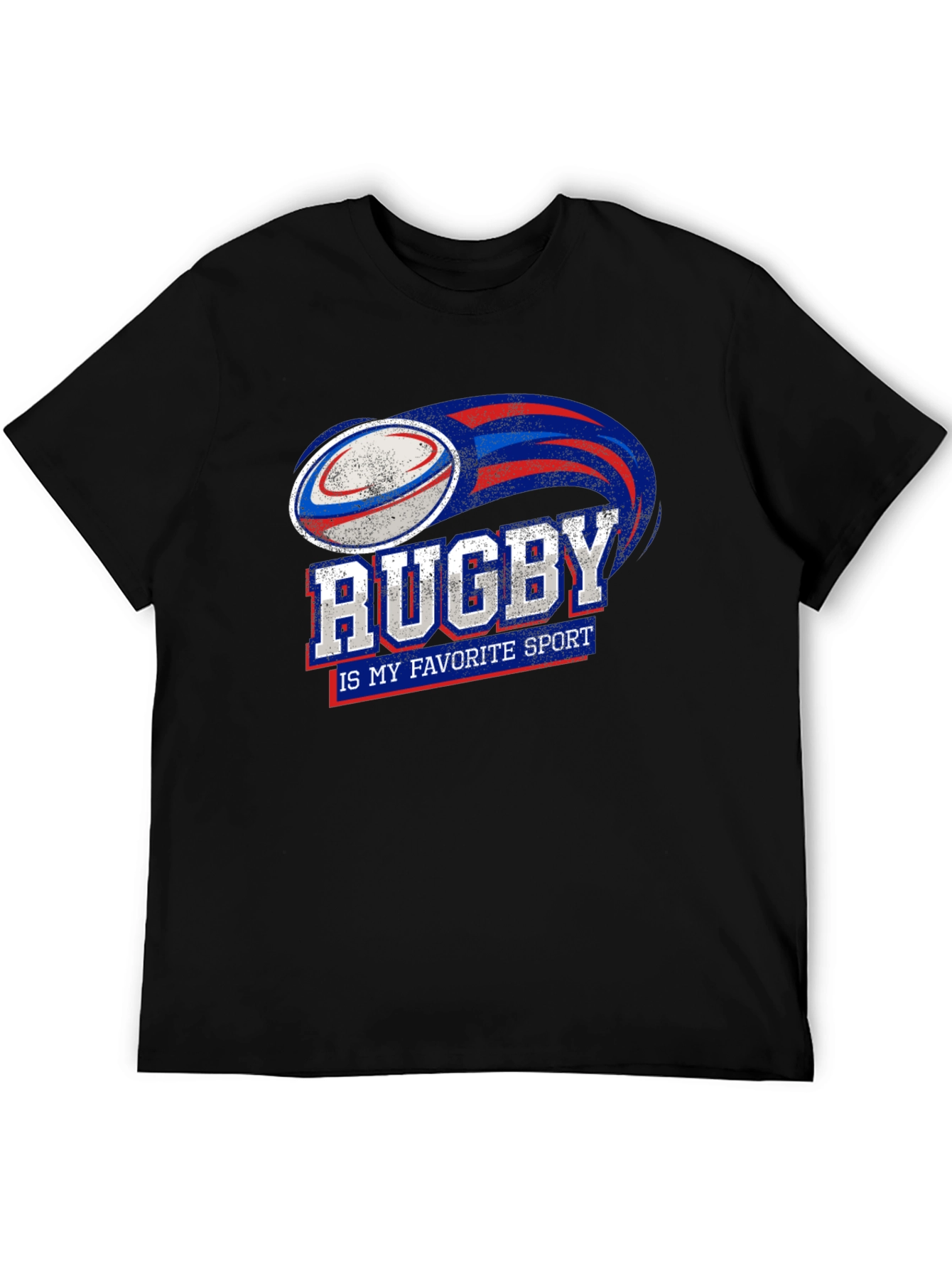 Rugby My Favorite Sport Graphic T-Shirt