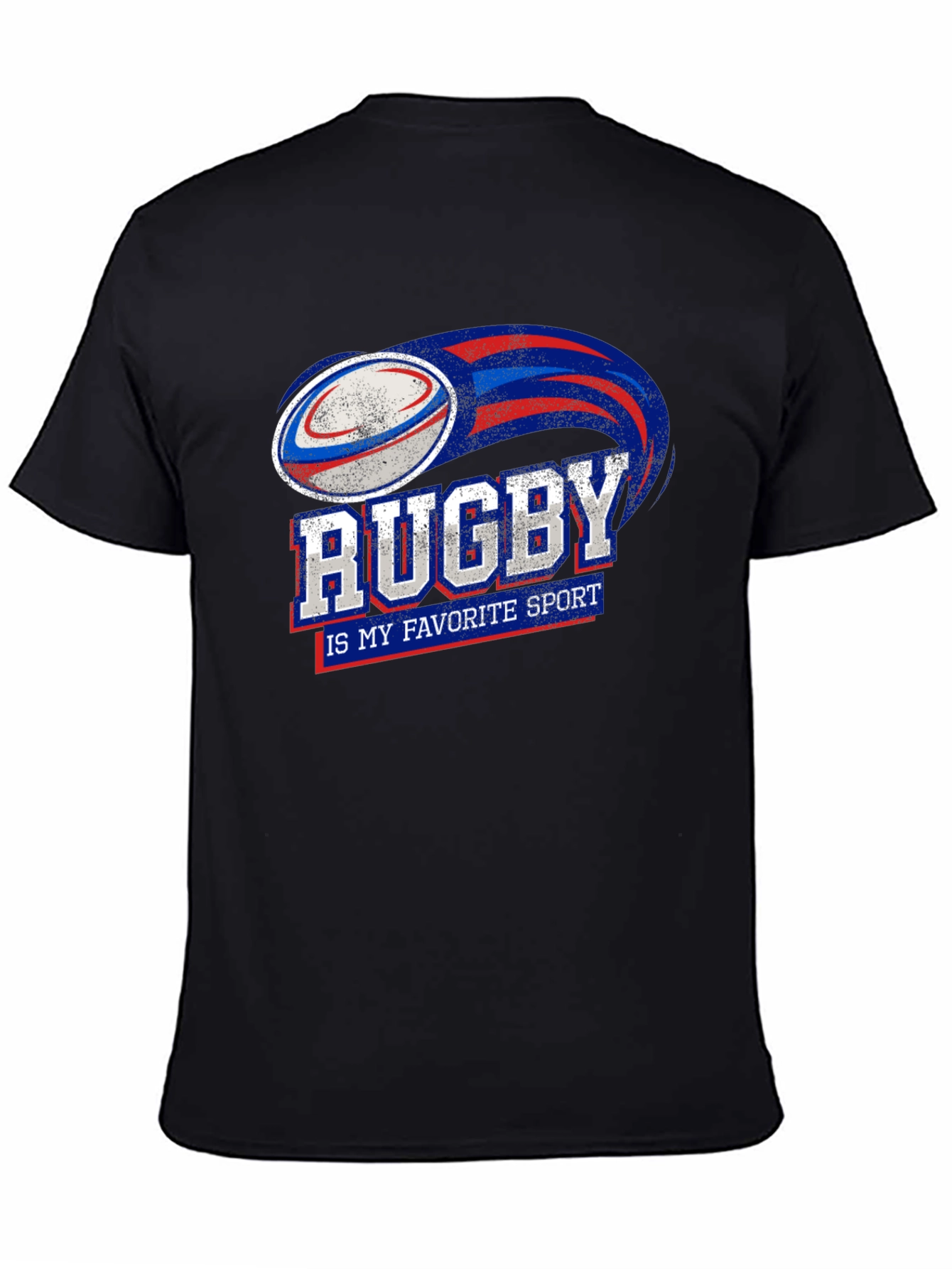 Rugby My Favorite Sport Graphic T-Shirt