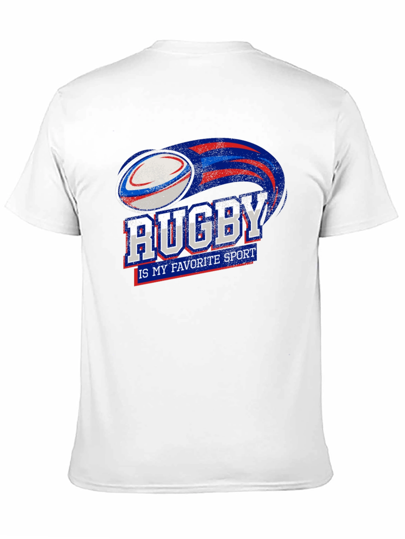 Rugby My Favorite Sport Graphic T-Shirt