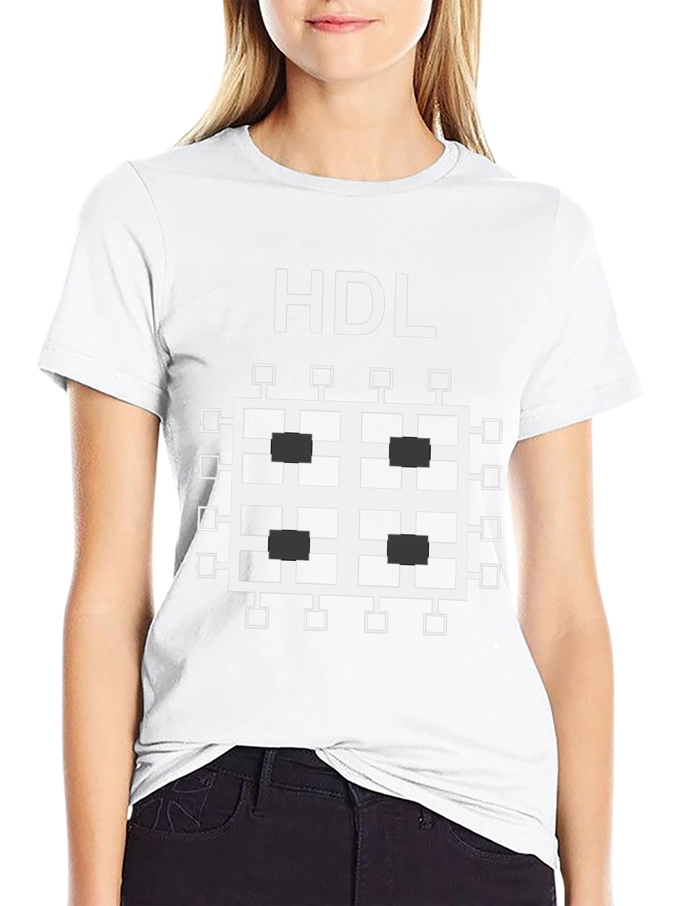HDL T-Shirt - High-Density Logic Design Tee