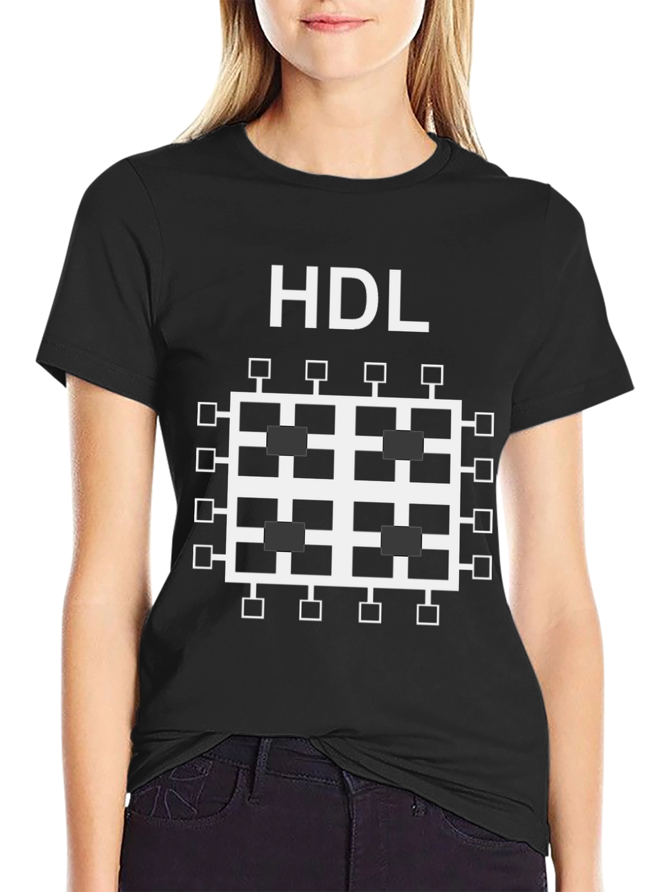 HDL T-Shirt - High-Density Logic Design Tee