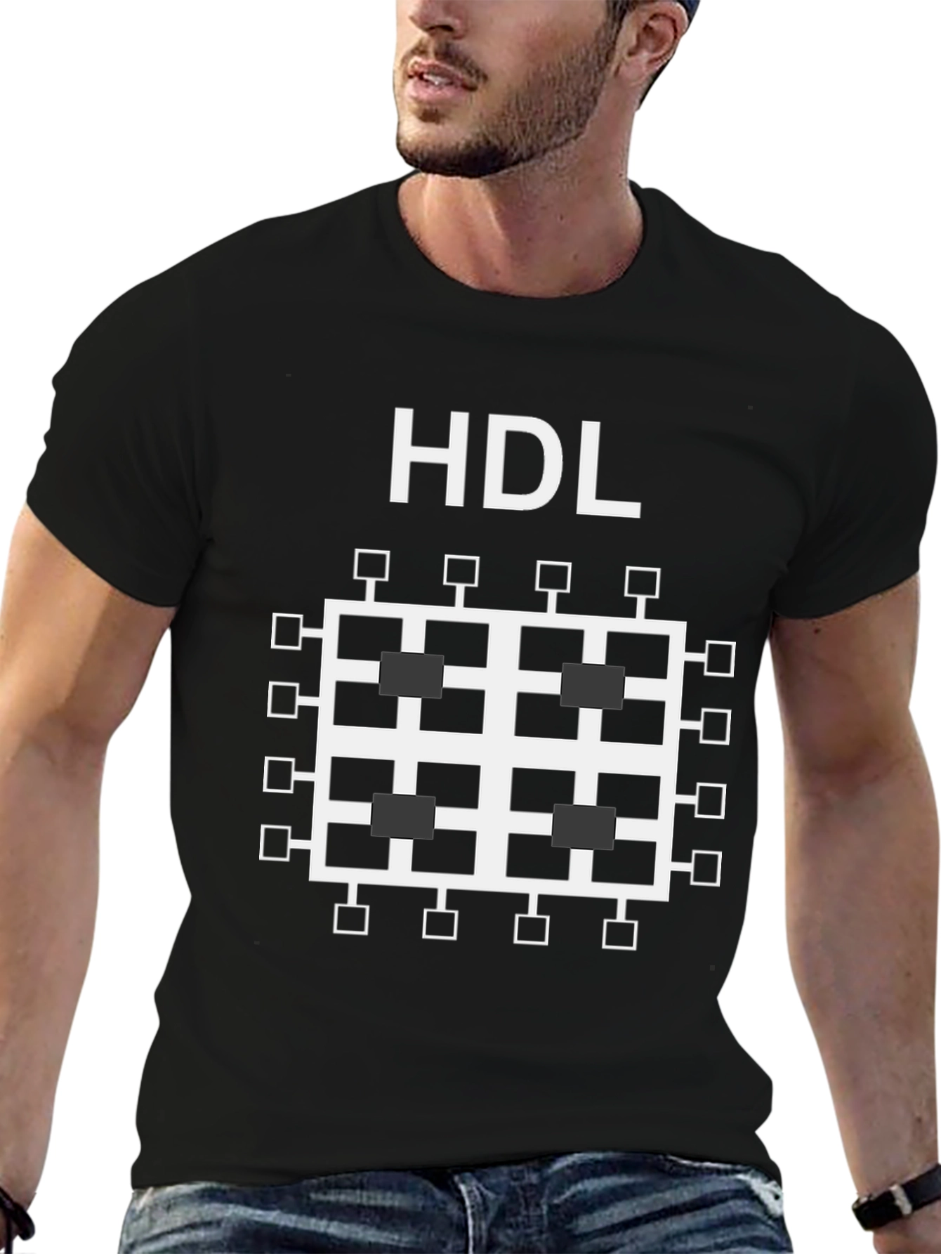 HDL T-Shirt - High-Density Logic Design Tee