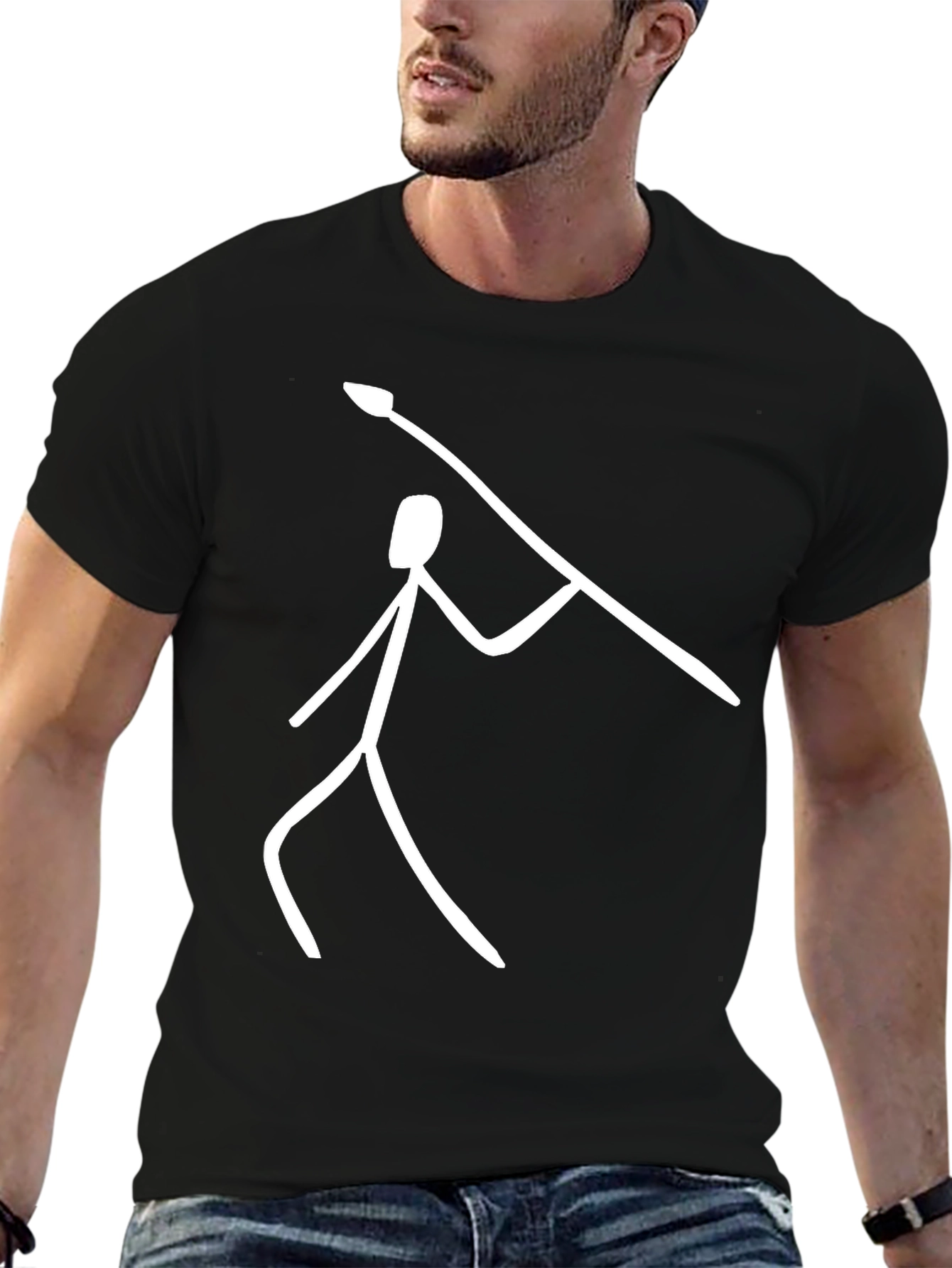 Primitive Hunter Black Tee