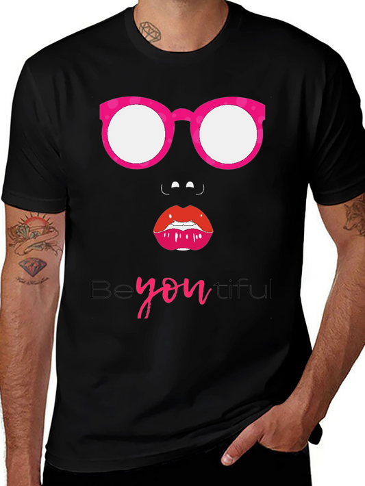 Be-YOU-tiful Graphic Tee - Stylish Black T-Shirt