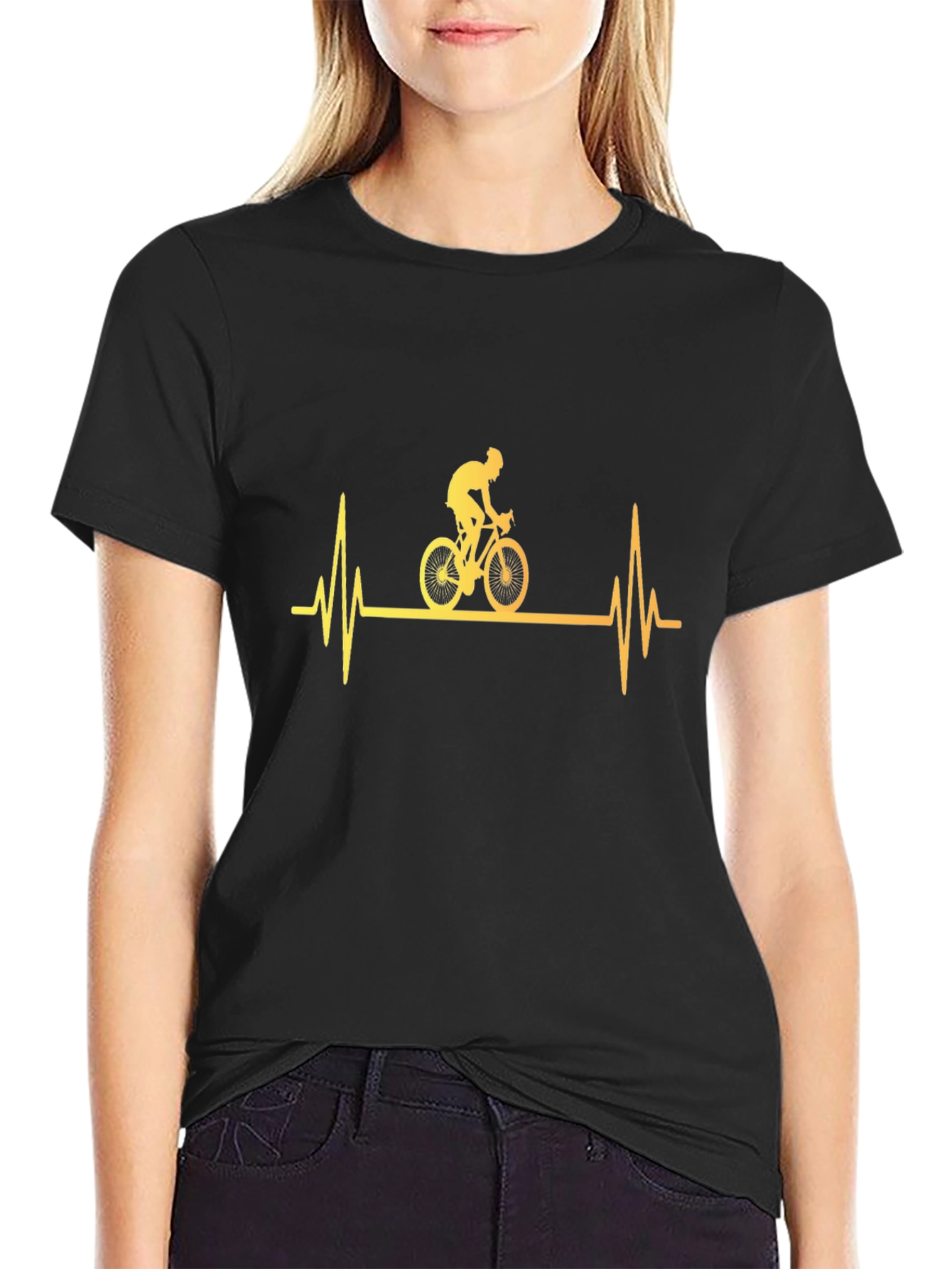 Cycling Heartbeat T-Shirt
