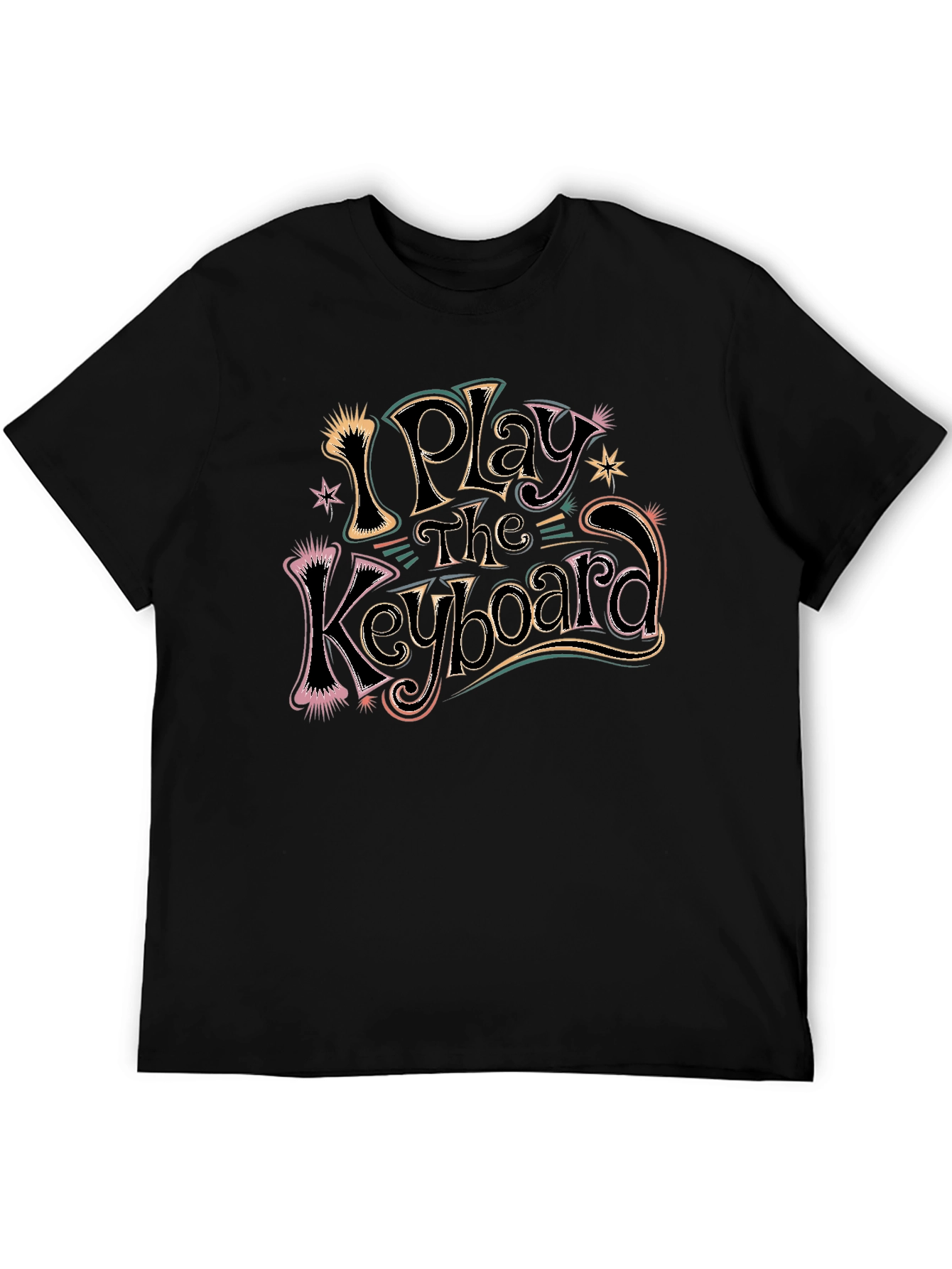 I Play The Keyboard Graphic T-Shirt