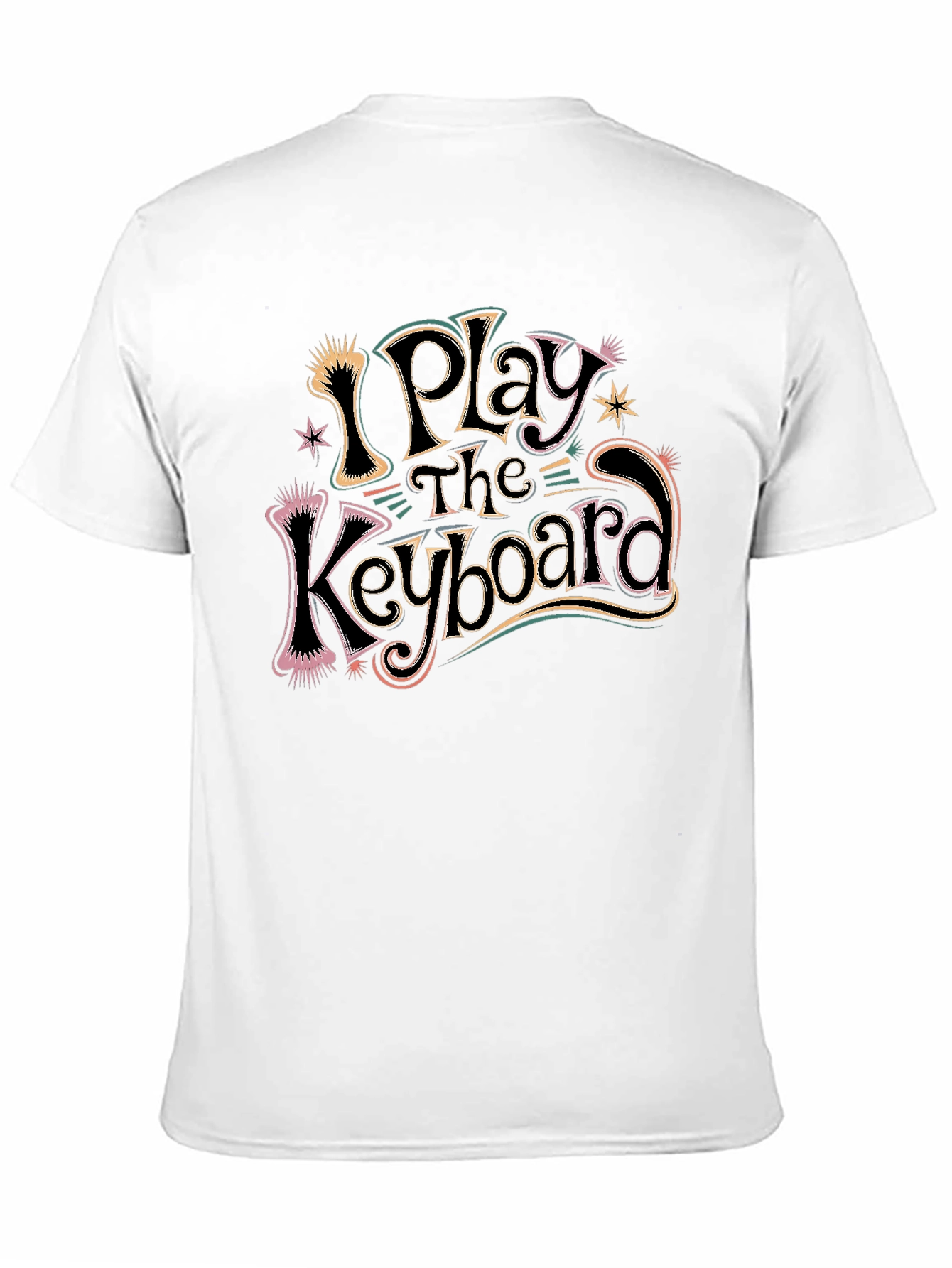 I Play The Keyboard Graphic T-Shirt