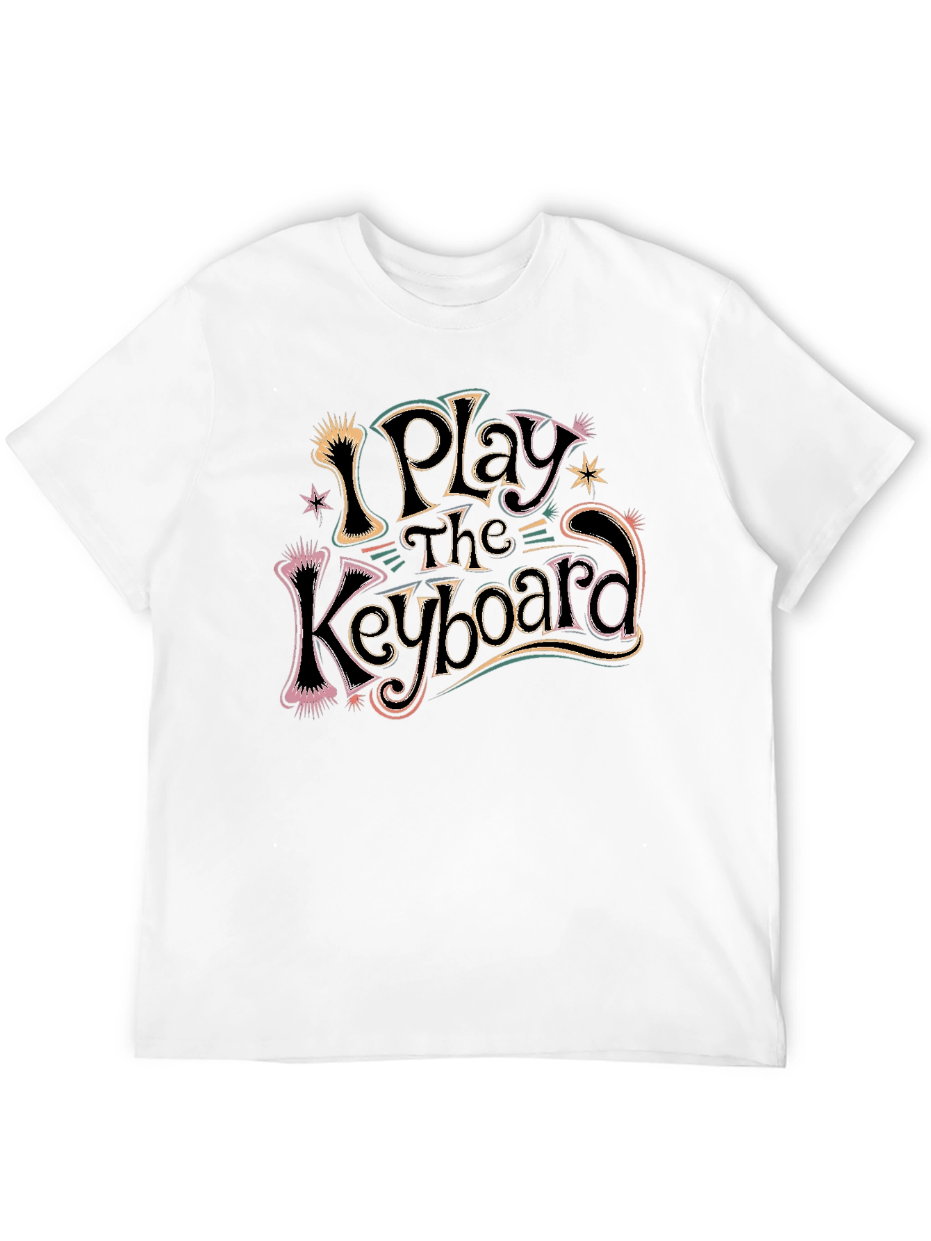 I Play The Keyboard Graphic T-Shirt
