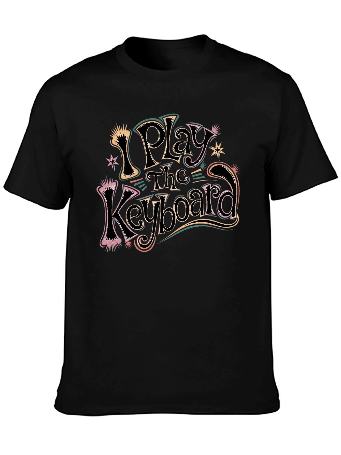 I Play The Keyboard Graphic T-Shirt