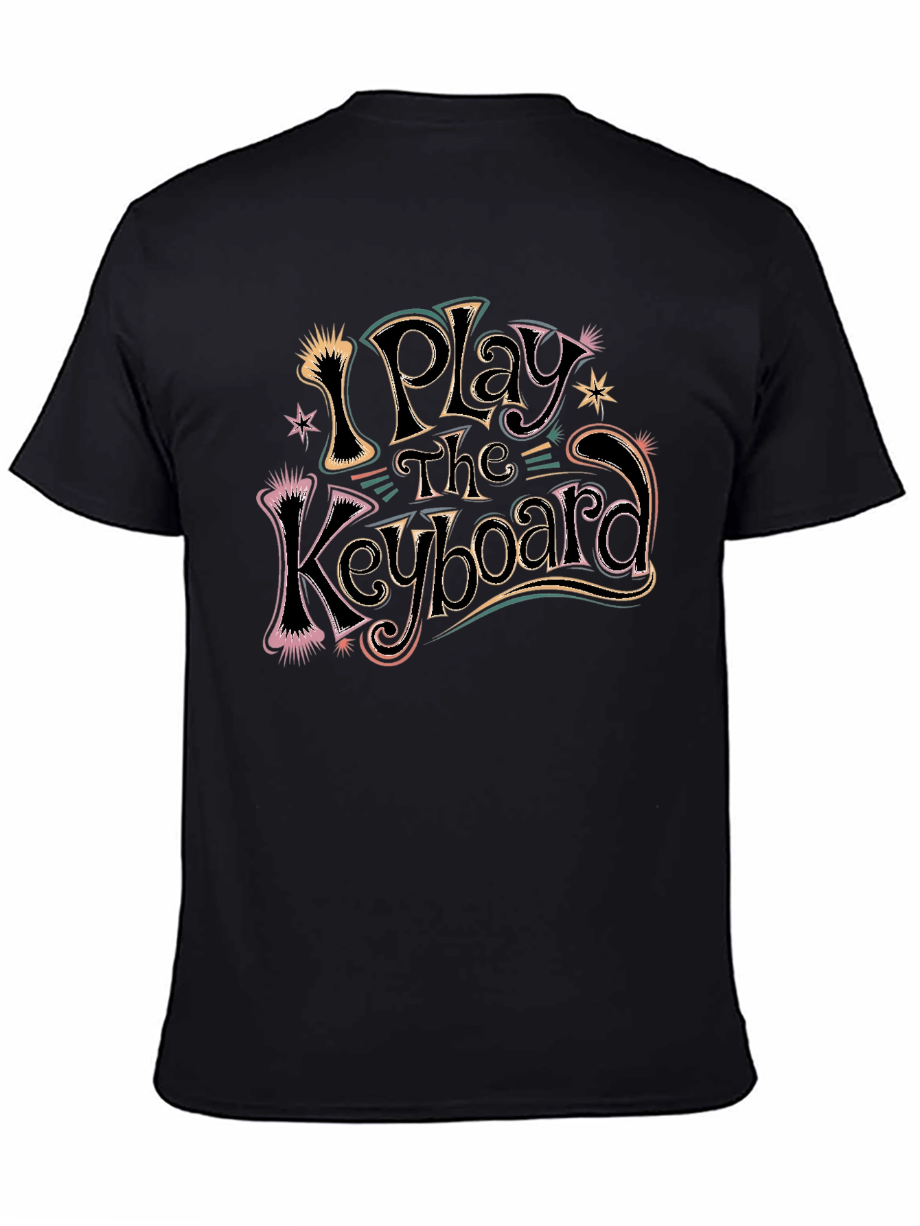I Play The Keyboard Graphic T-Shirt