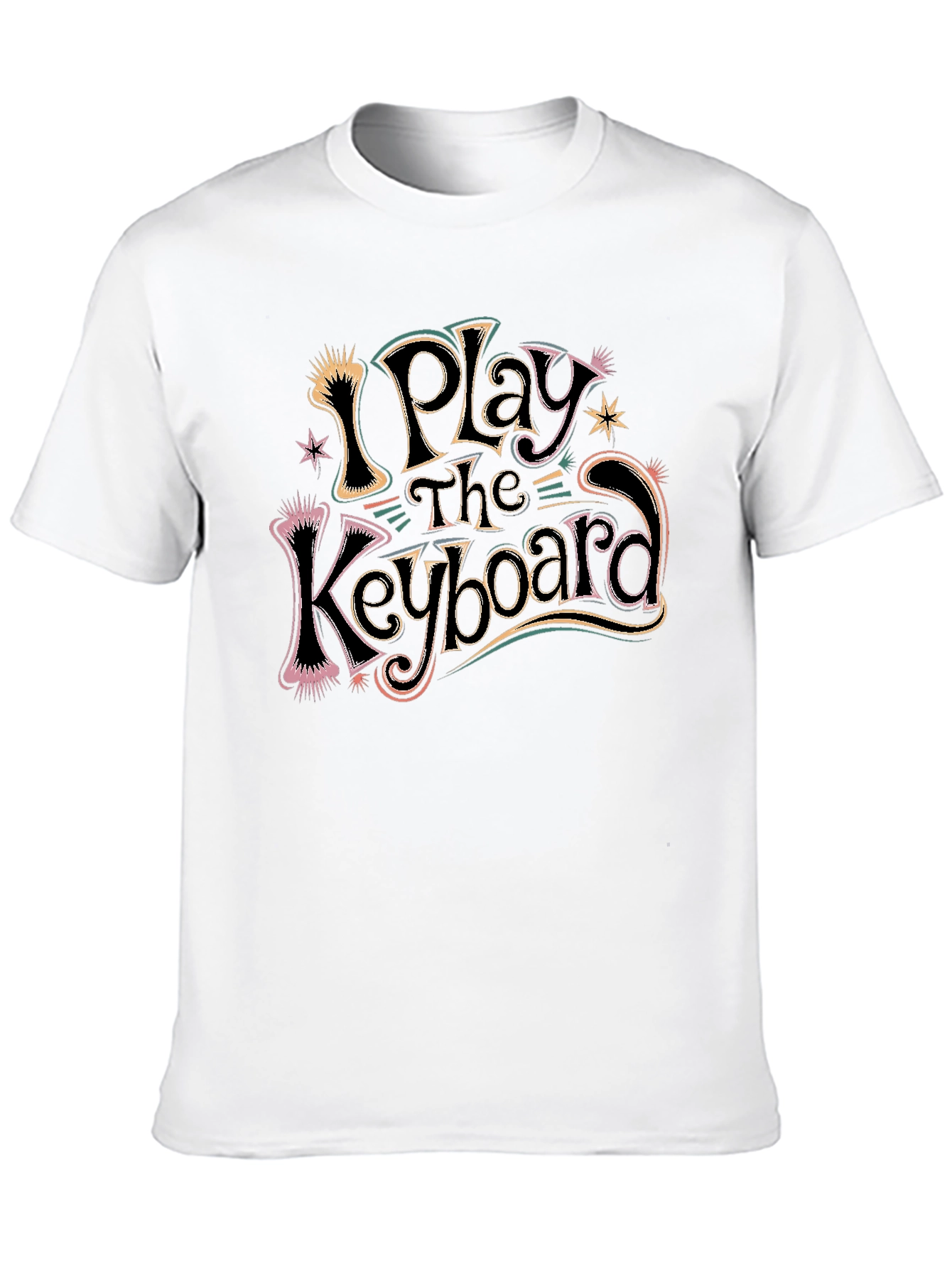 I Play The Keyboard Graphic T-Shirt