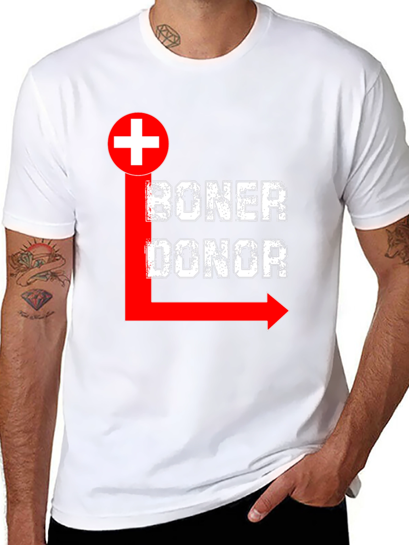 Boner Donor Graphic Tee - Black