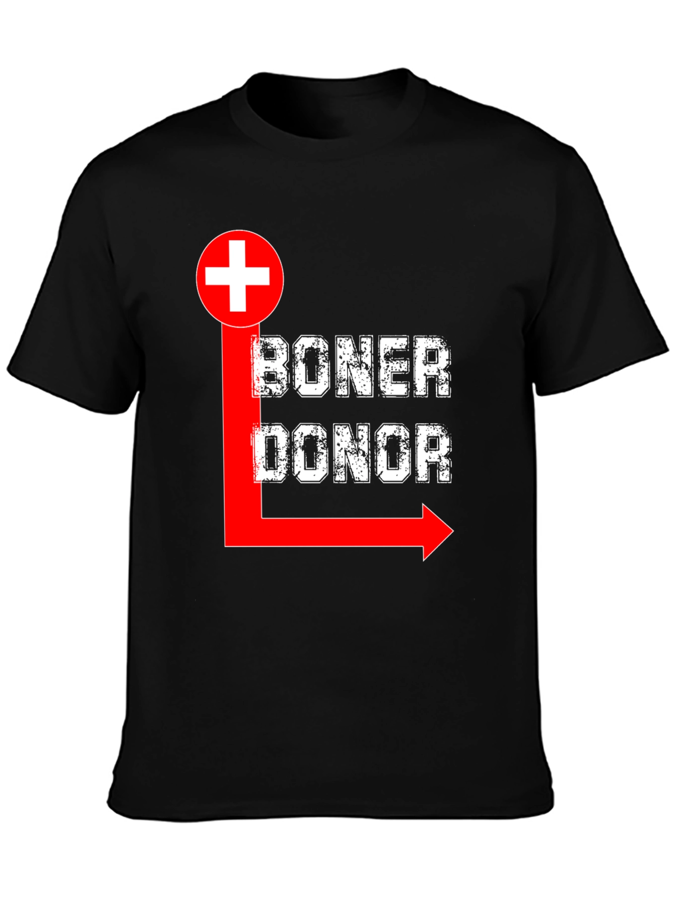 Boner Donor Graphic Tee - Black