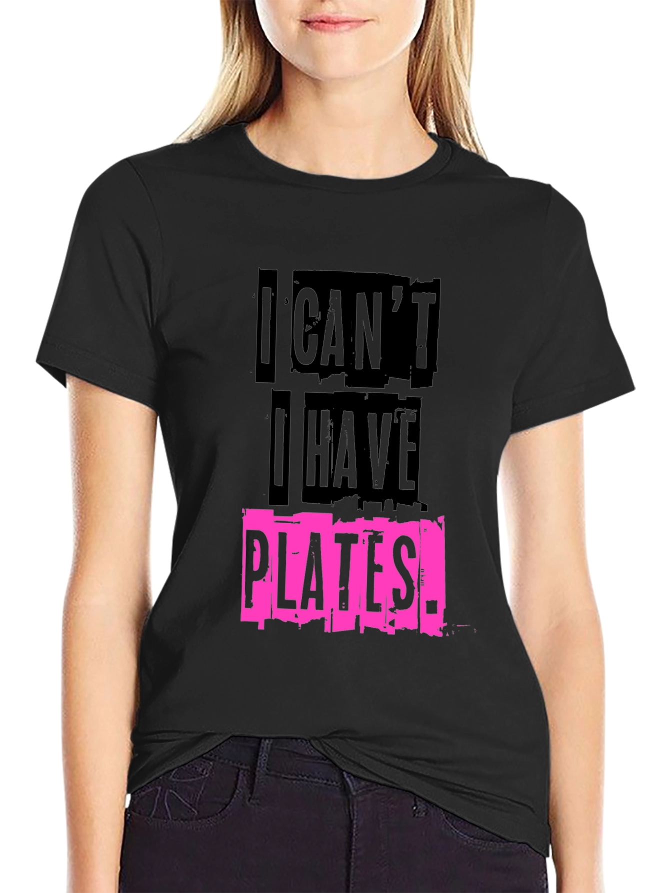 Funny I Cant I Have Pilates Graphic T-Shirt
