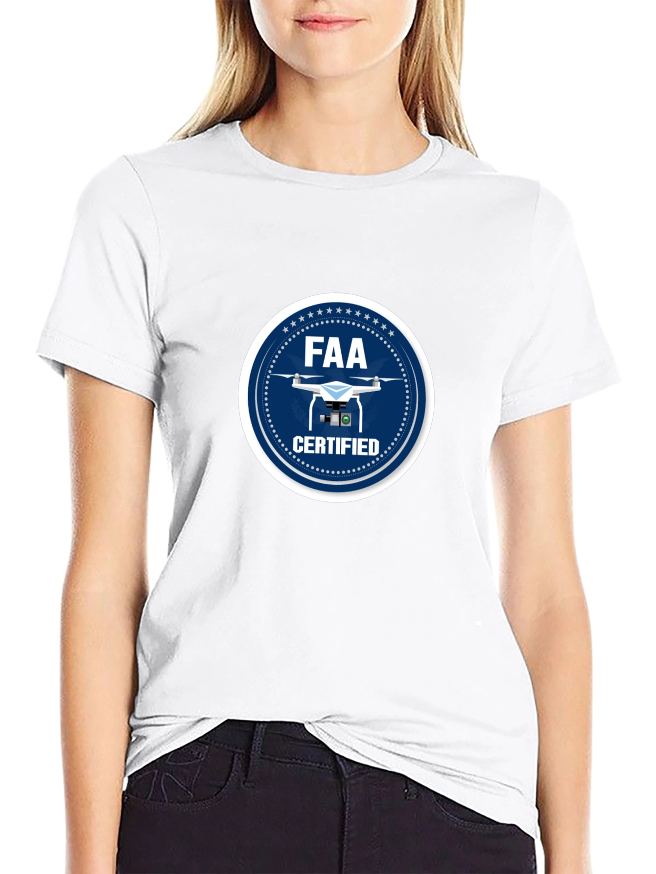 FAA Certified Drone T-Shirt - Aviation Apparel