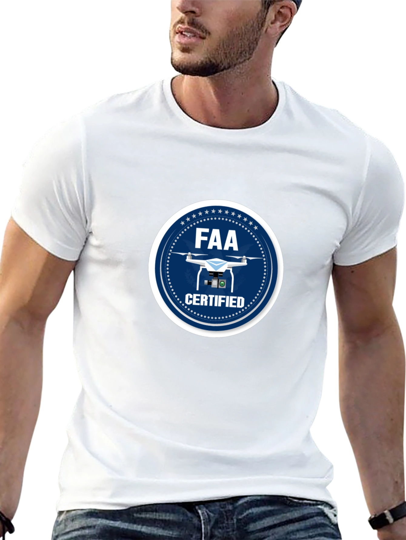 FAA Certified Drone T-Shirt - Aviation Apparel