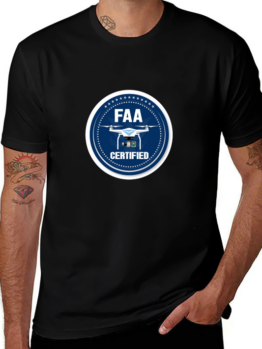 FAA Certified Drone T-Shirt - Aviation Apparel
