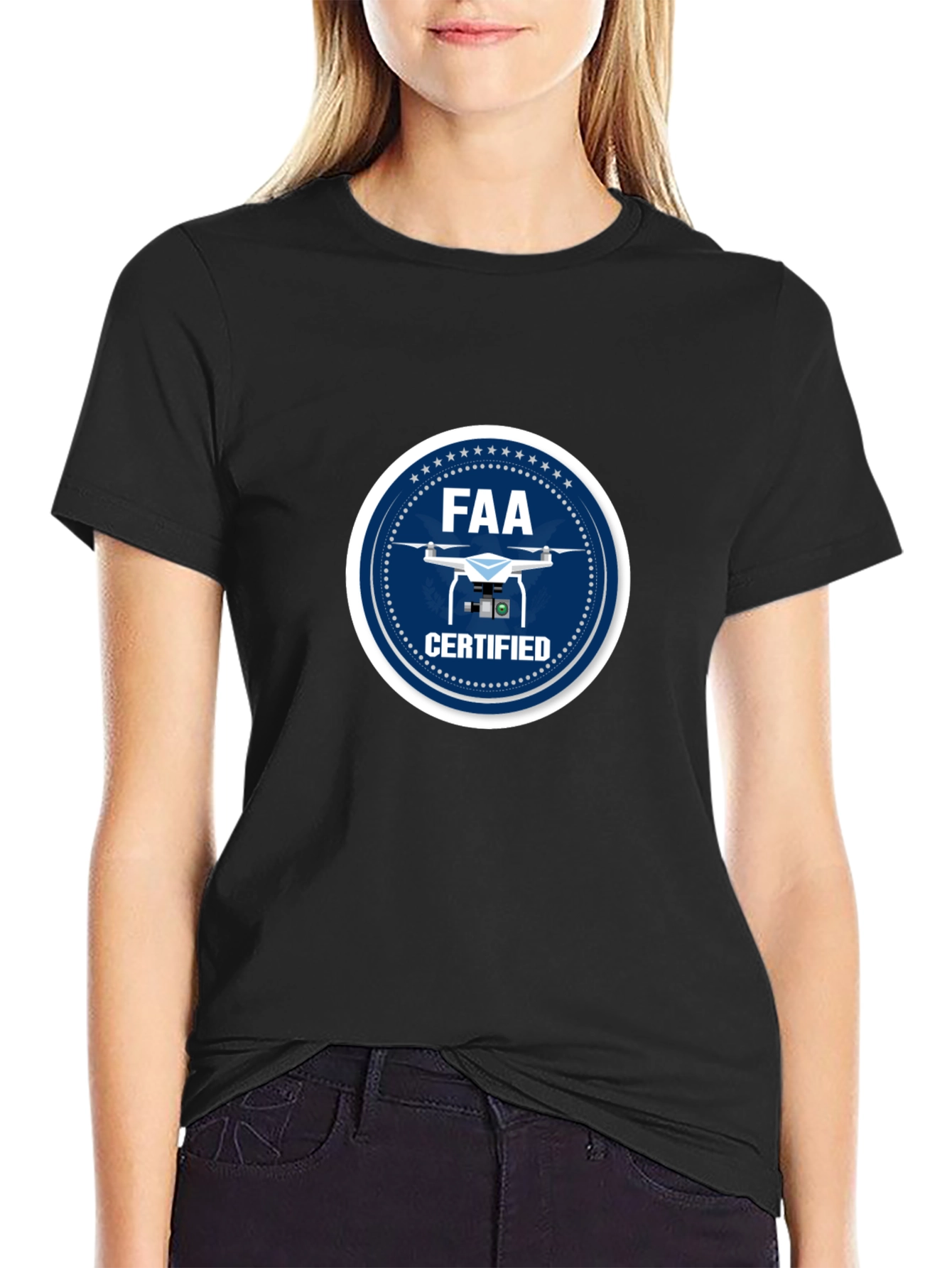 FAA Certified Drone T-Shirt - Aviation Apparel
