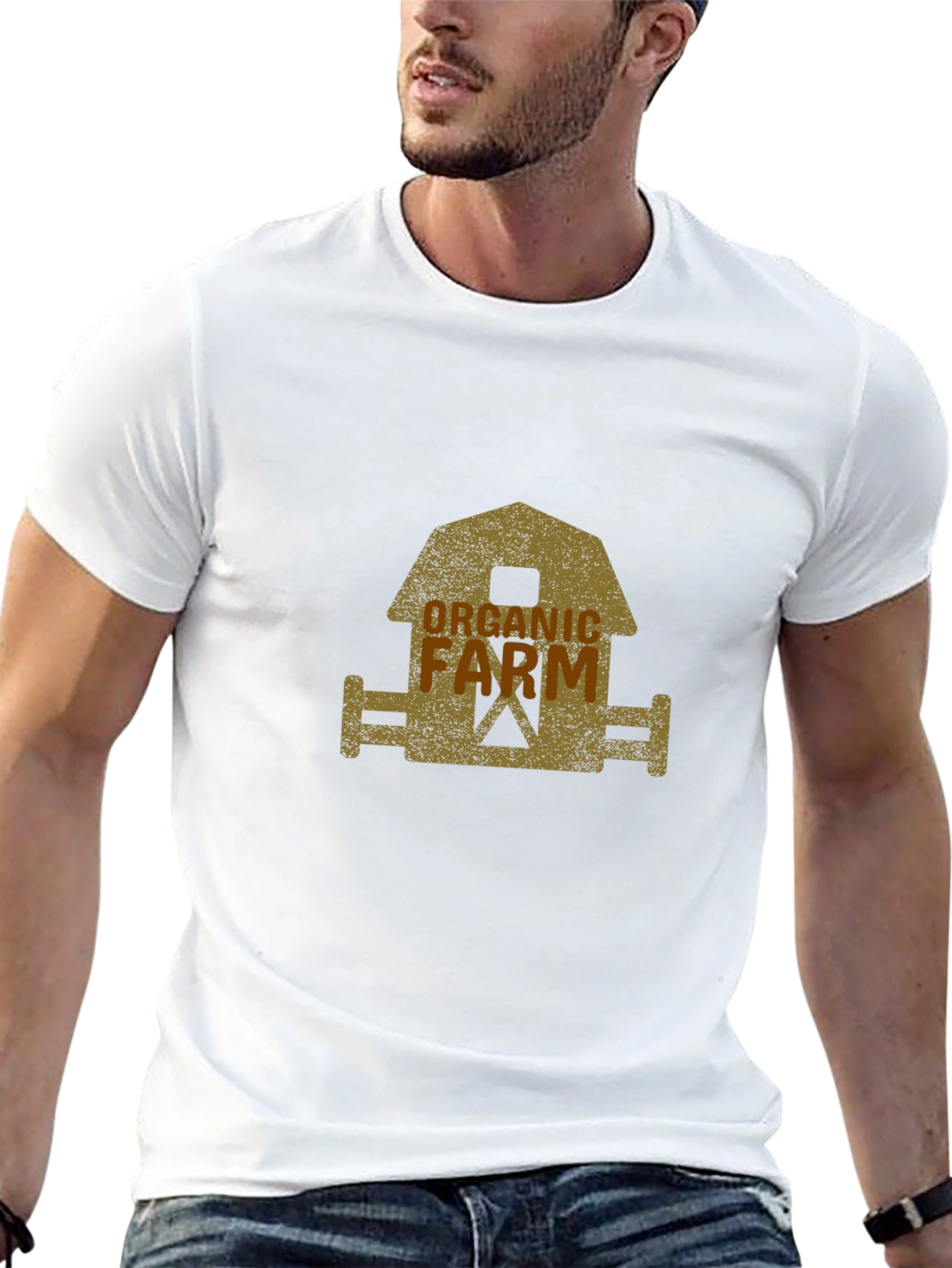 Organic Farm Graphic T-Shirt