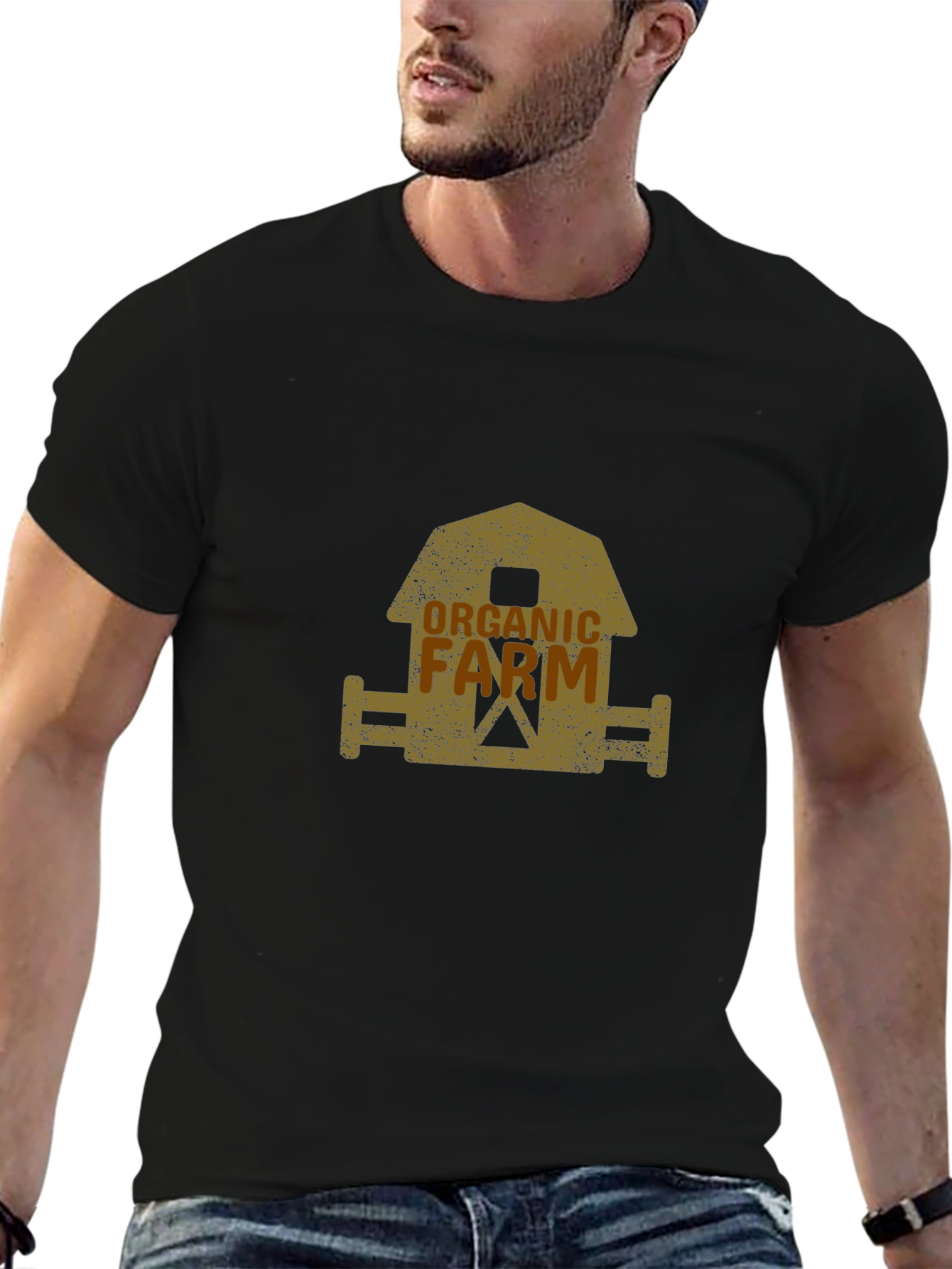 Organic Farm Graphic T-Shirt