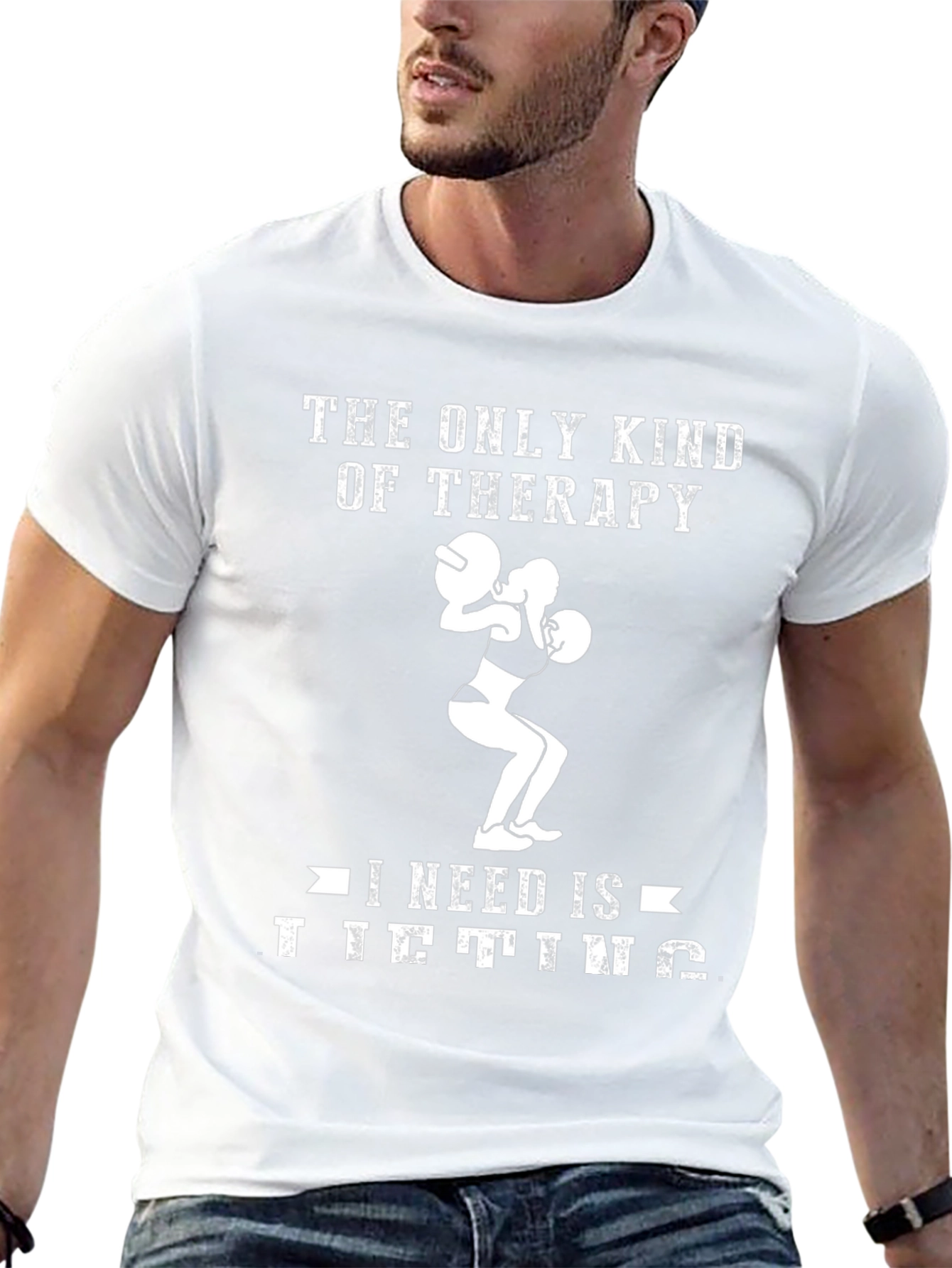 Lifting Therapy T-Shirt - Gym Motivation Apparel