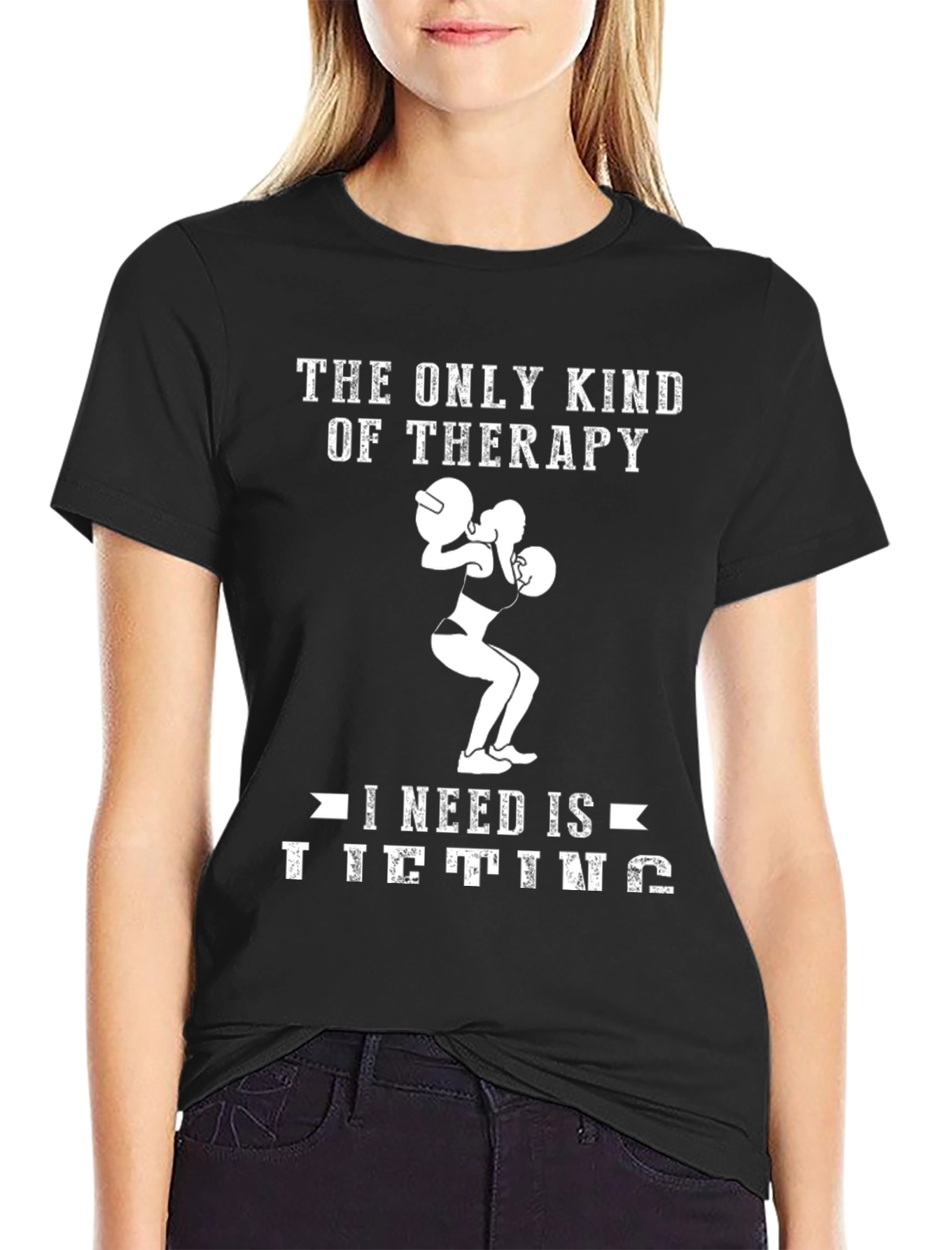 Lifting Therapy T-Shirt - Gym Motivation Apparel