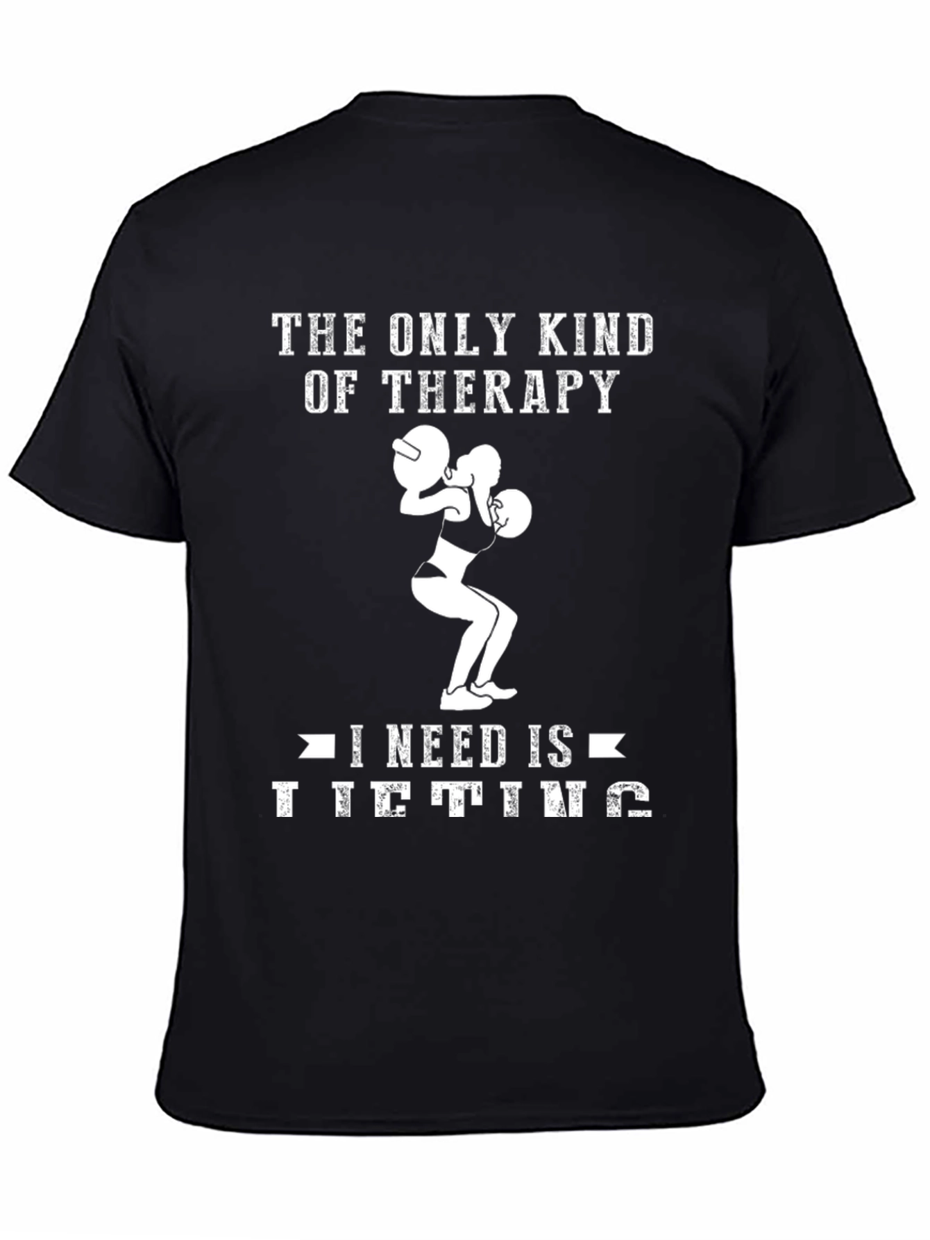 Lifting Therapy T-Shirt - Gym Motivation Apparel
