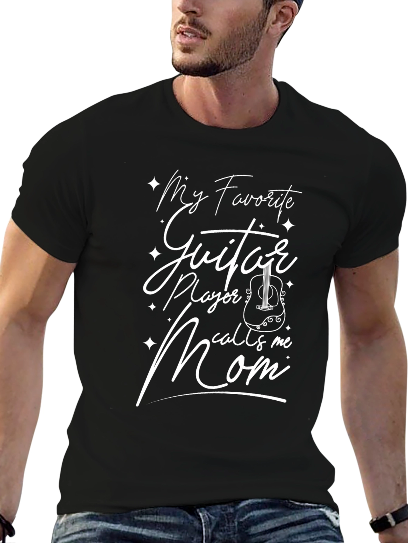 My Favorite Guitar Player Calls Me Mom T-Shirt