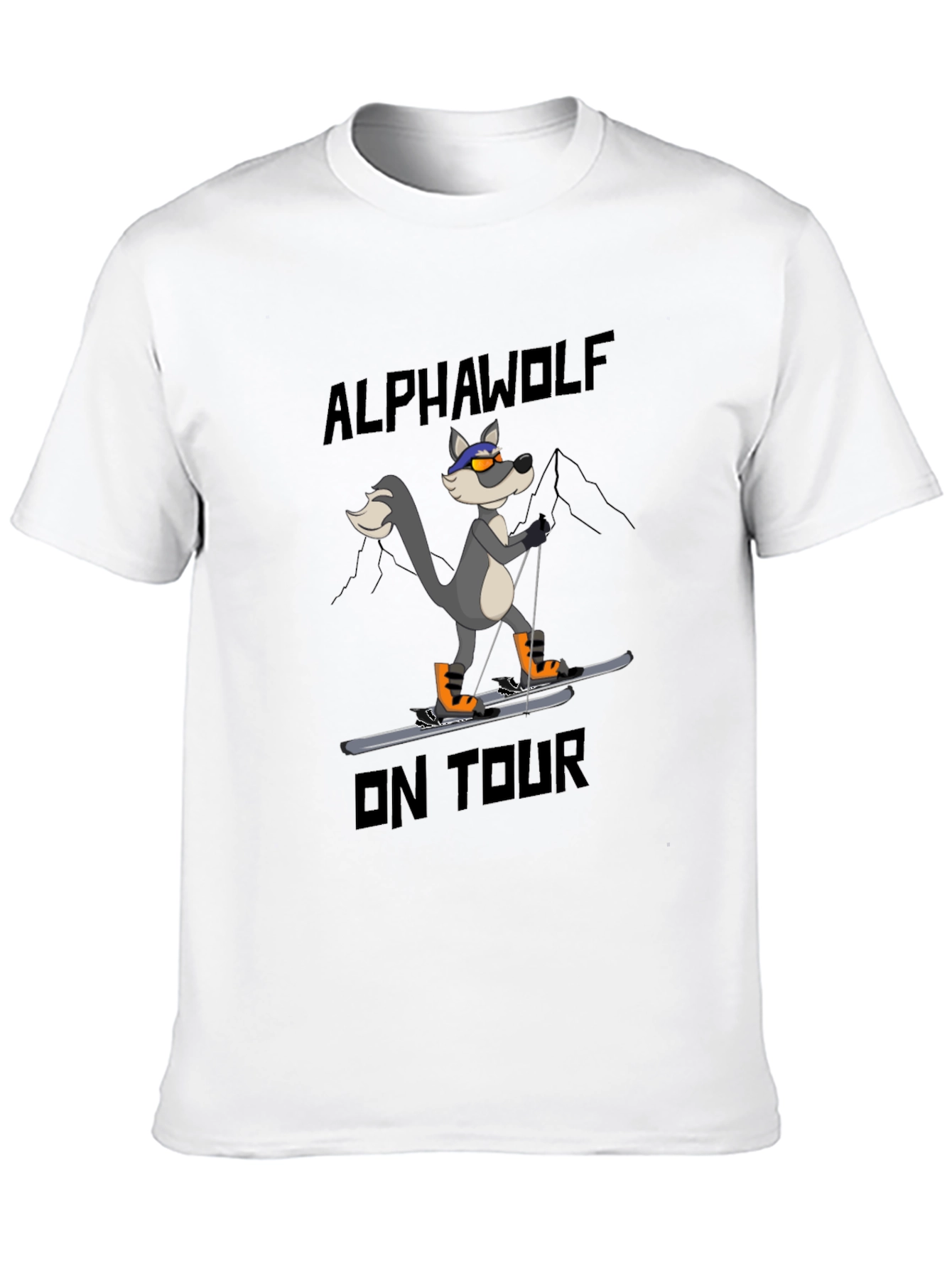 Alpha Wolf On Tour Graphic T-Shirt