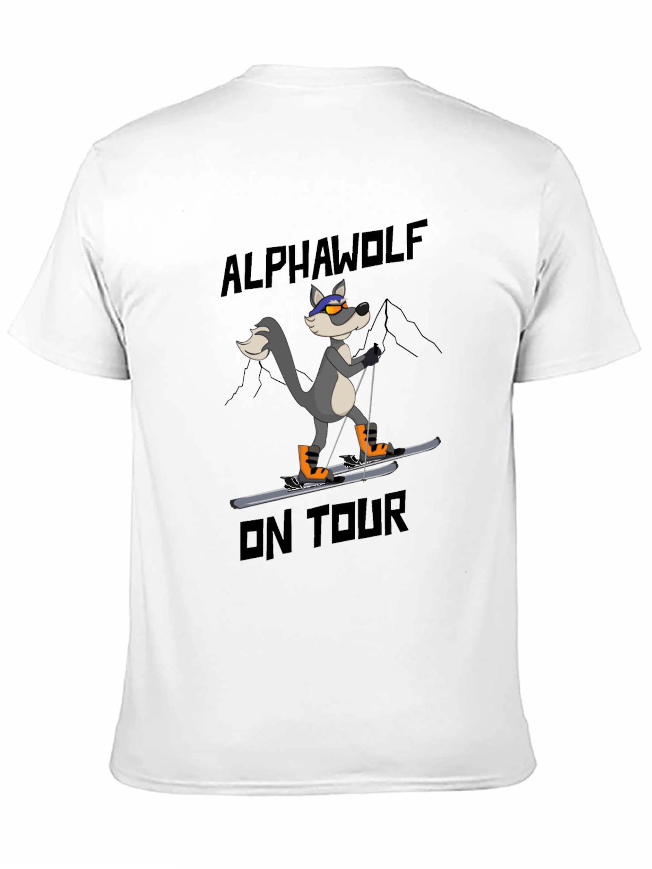 Alpha Wolf On Tour Graphic T-Shirt