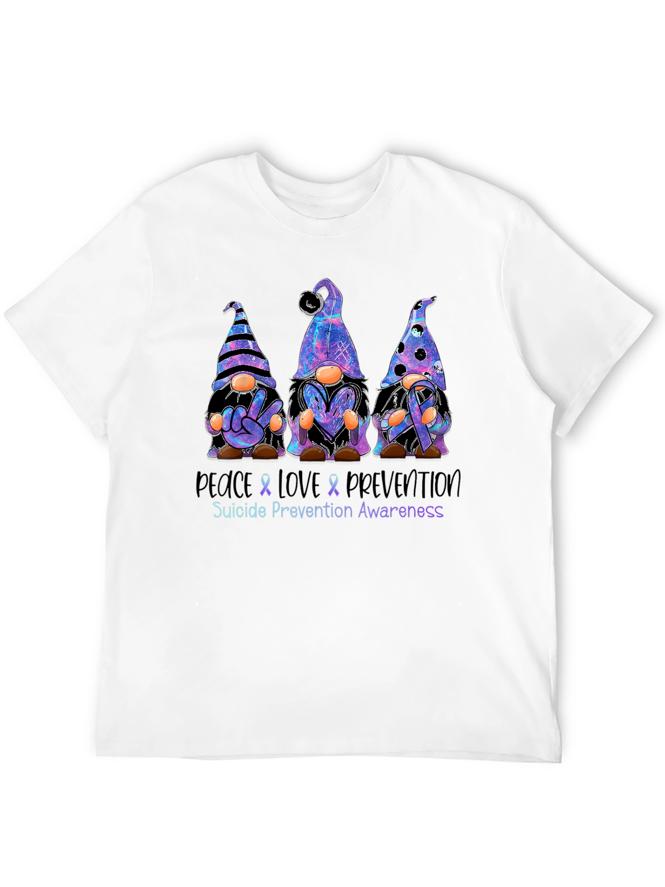 Suicide Prevention Awareness Gnome T-Shirt