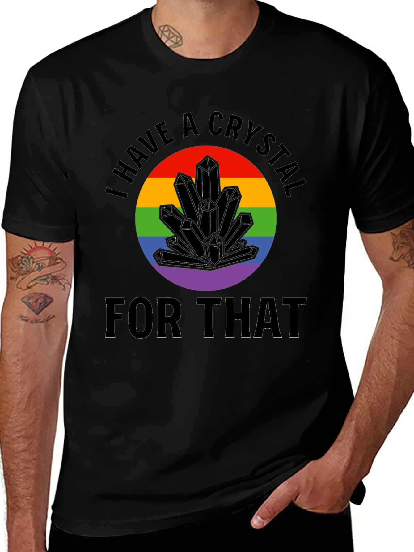 Crystal T-Shirt - LGBTQ Pride Unique Design