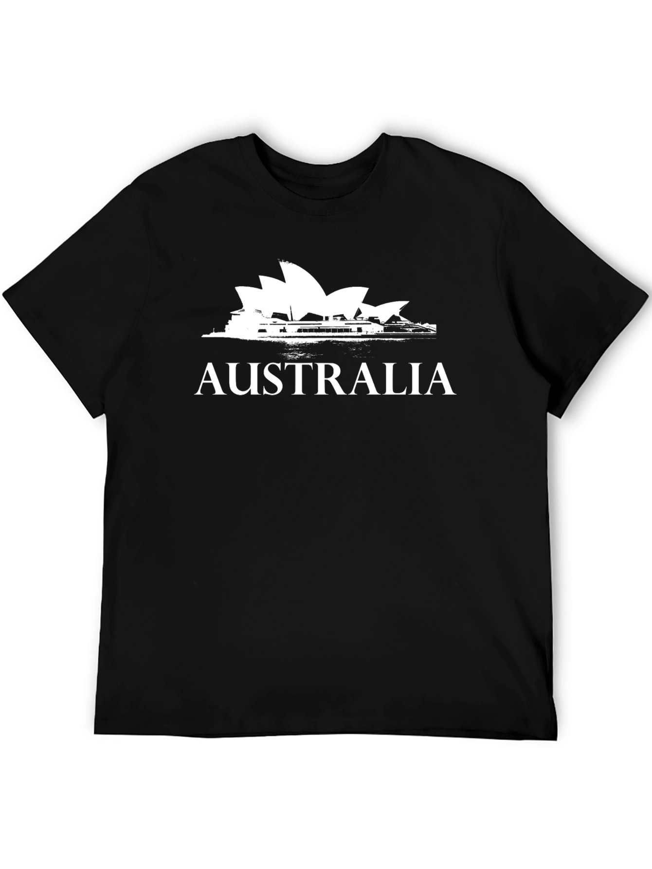 Australia Sydney Opera House Graphic Tee - Black