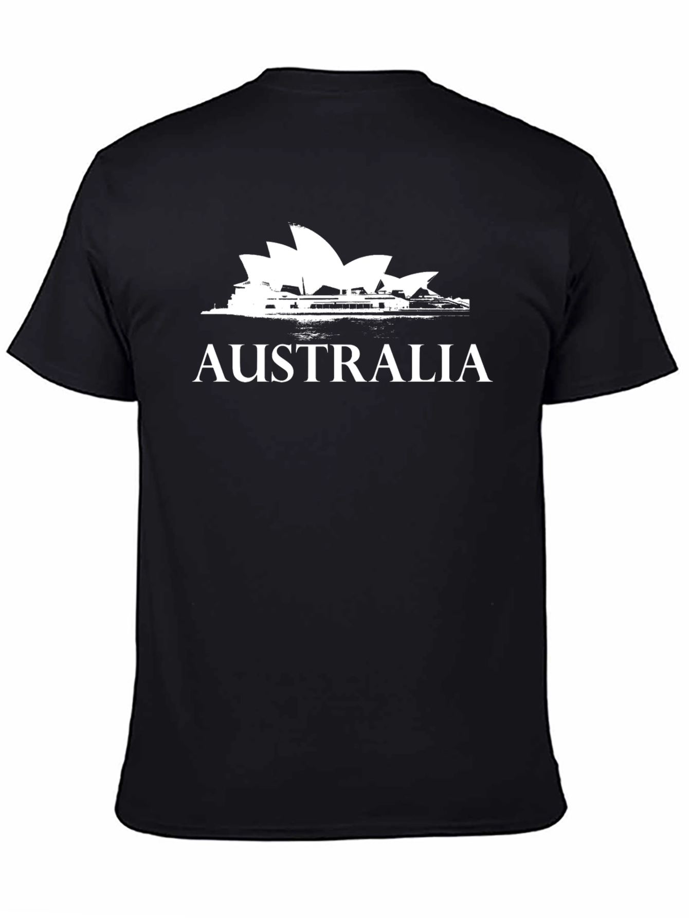 Australia Sydney Opera House Graphic Tee - Black