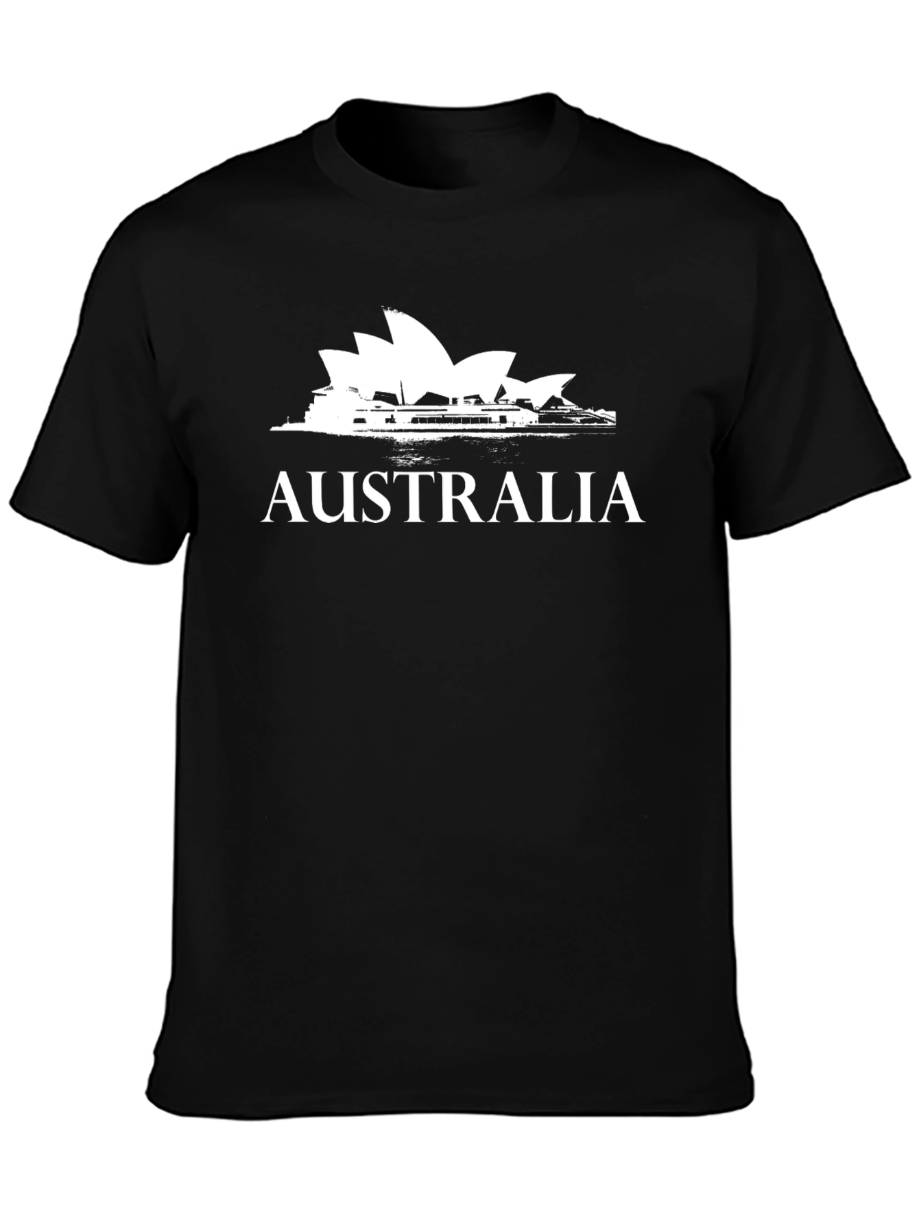 Australia Sydney Opera House Graphic Tee - Black