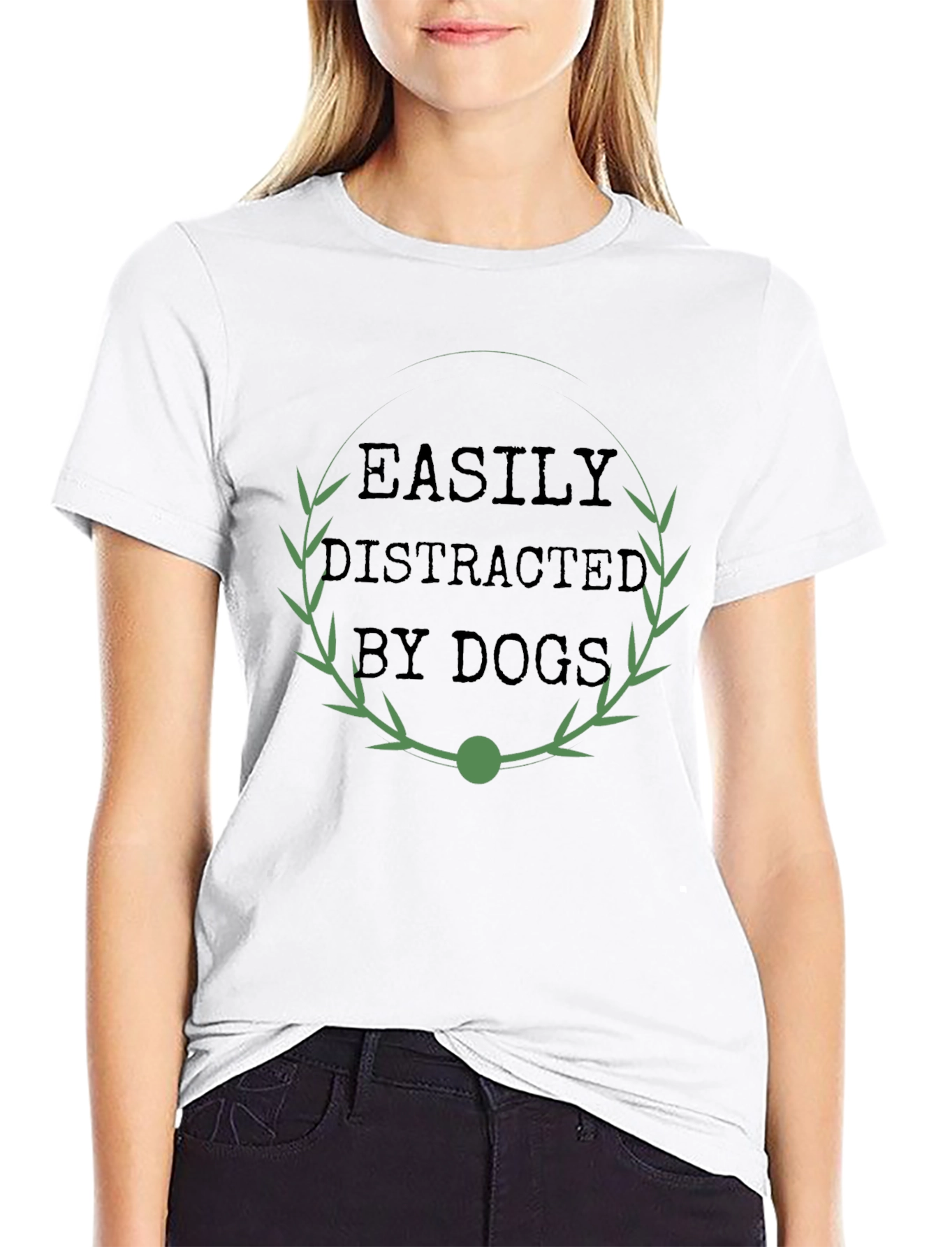 Easily Distracted By Dogs T-Shirt