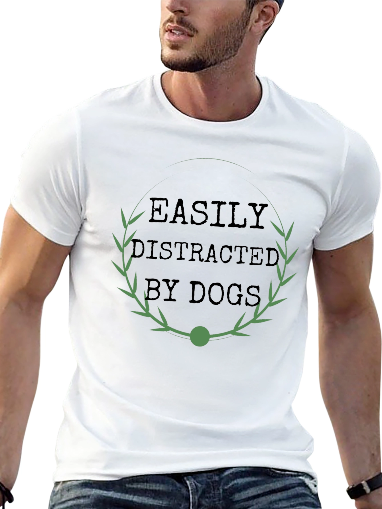 Easily Distracted By Dogs T-Shirt