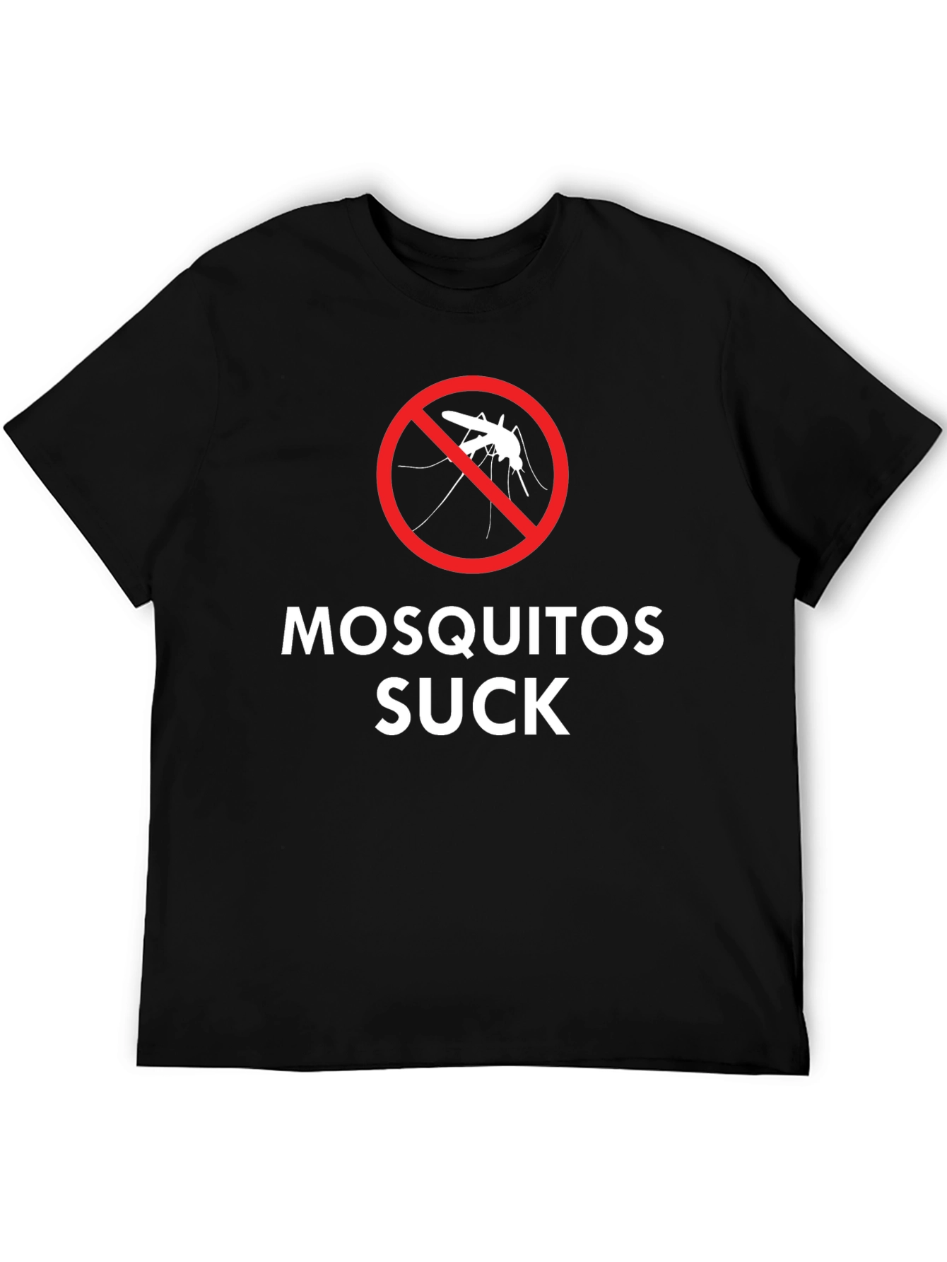 Mosquitoes Suck Graphic Tee - Black