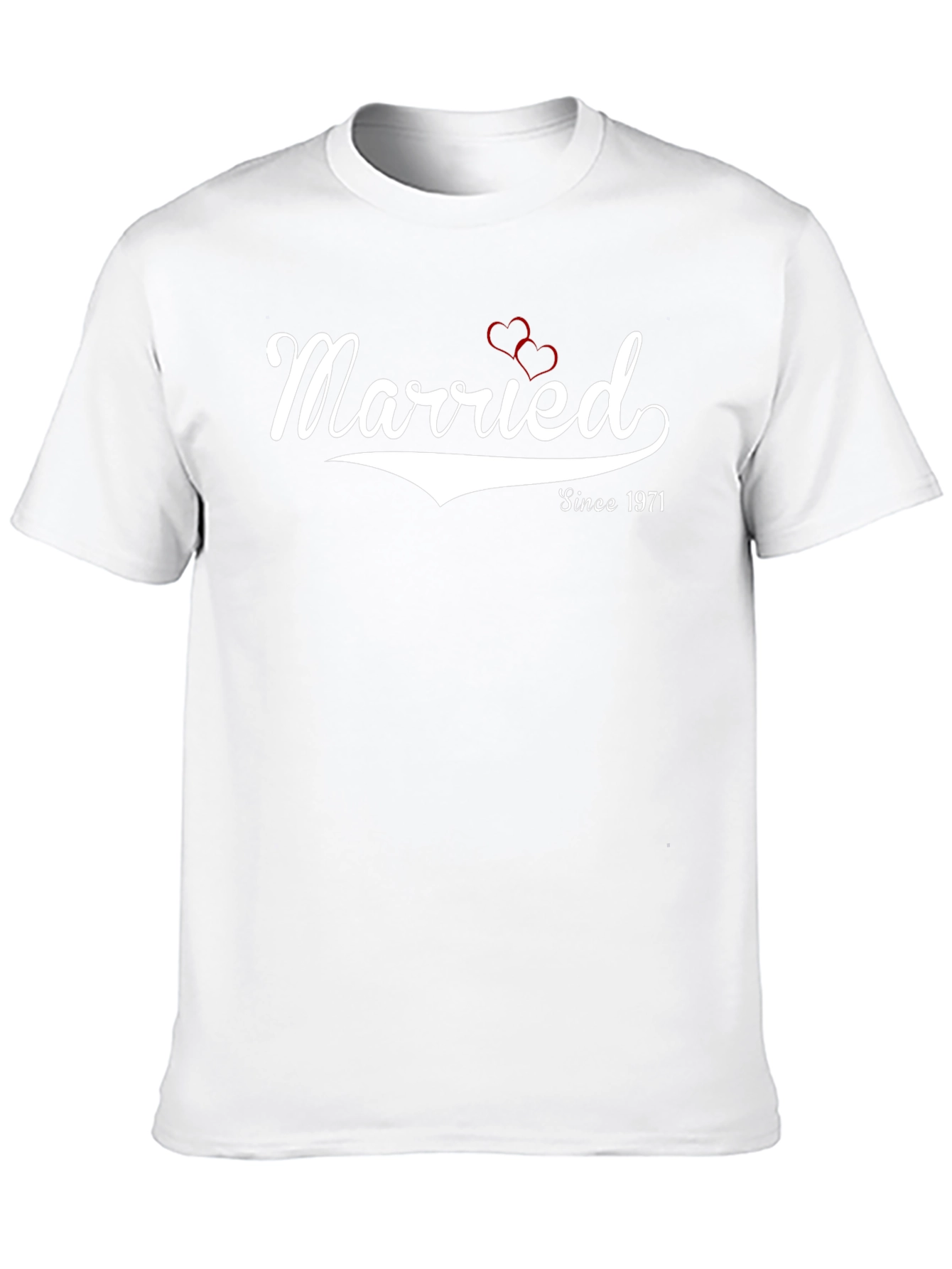 Married Since 1971 Anniversary T-Shirt