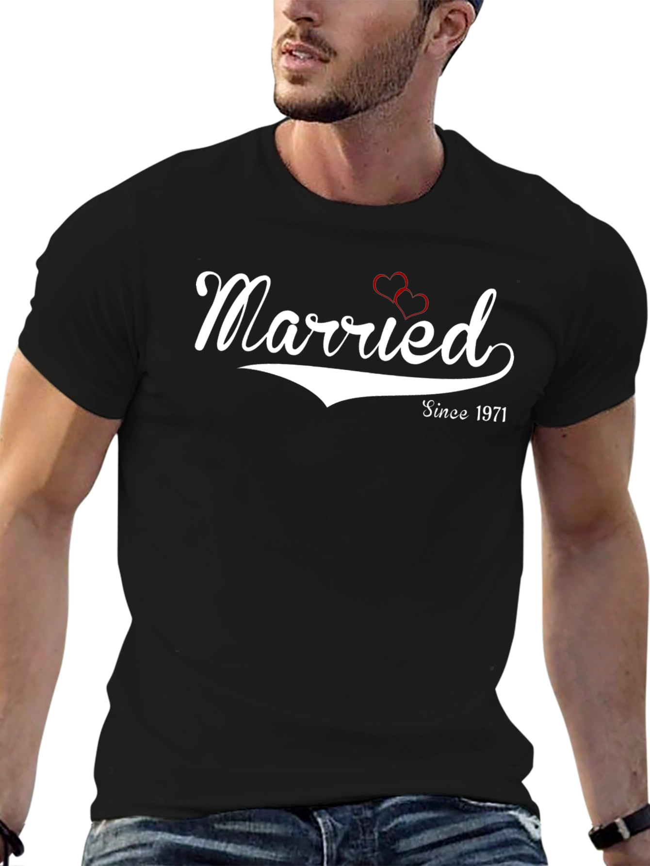 Married Since 1971 Anniversary T-Shirt