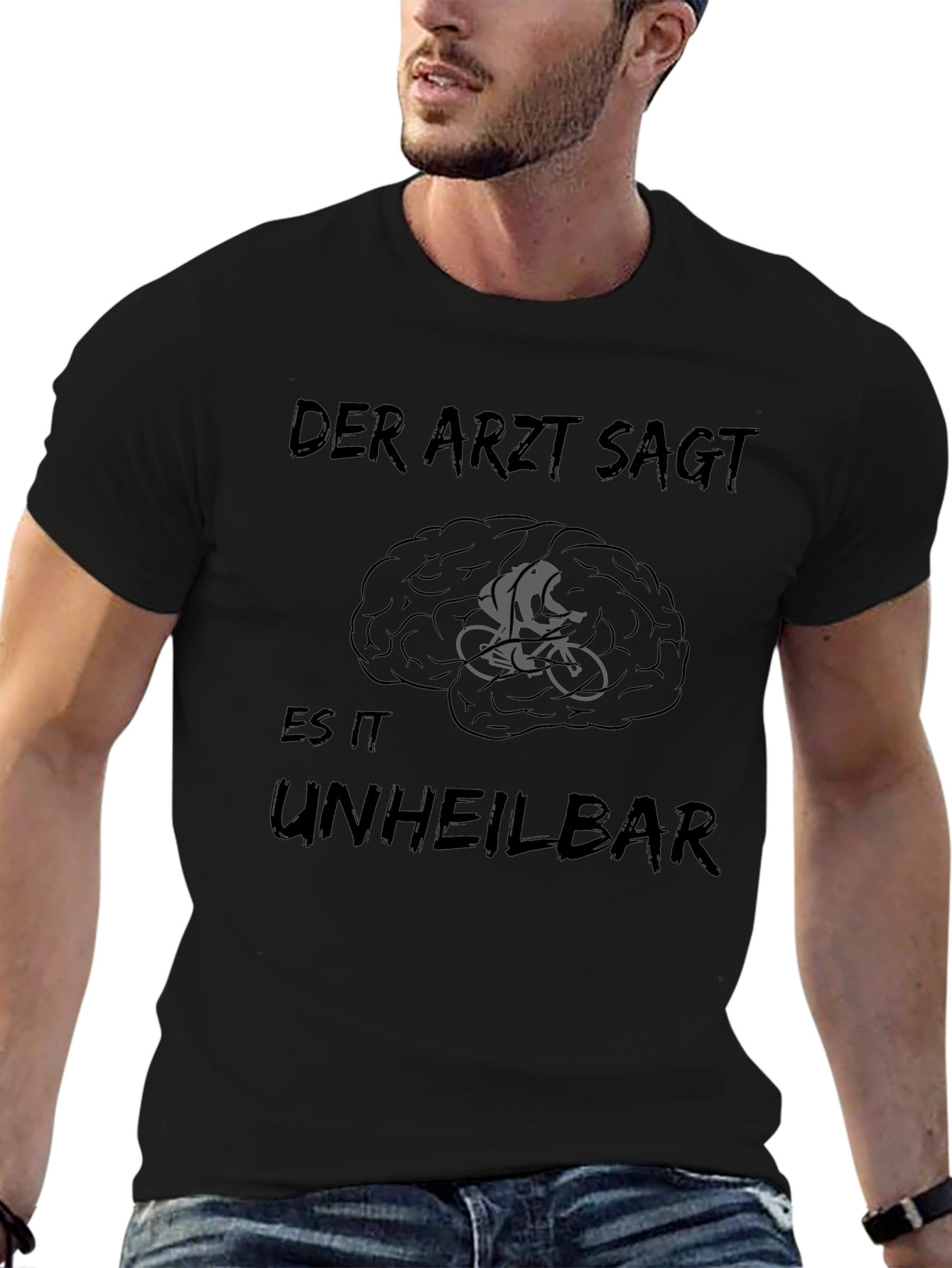 Unheilbar Biker T-Shirt - Black