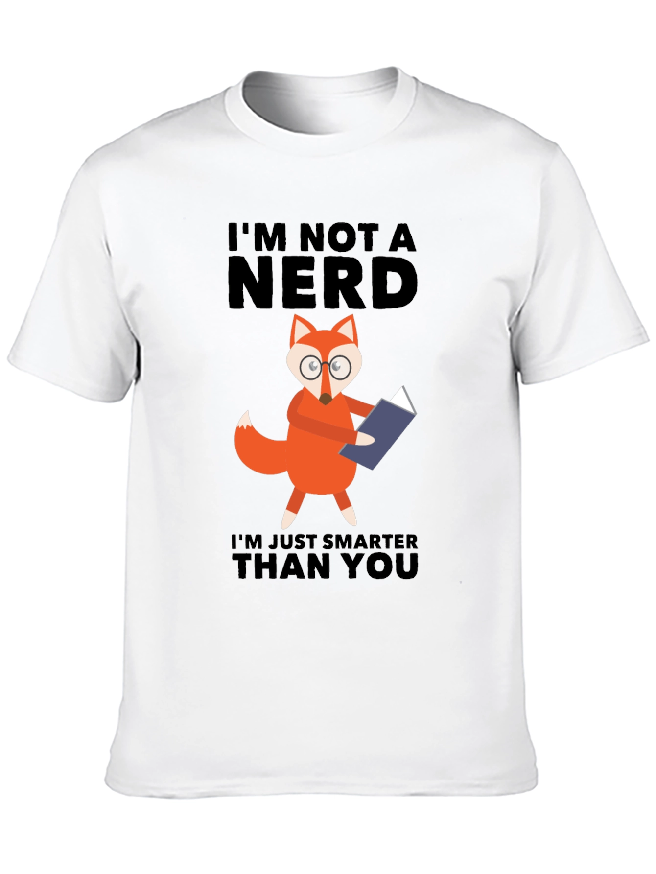 Im Not a Nerd Fox T-Shirt