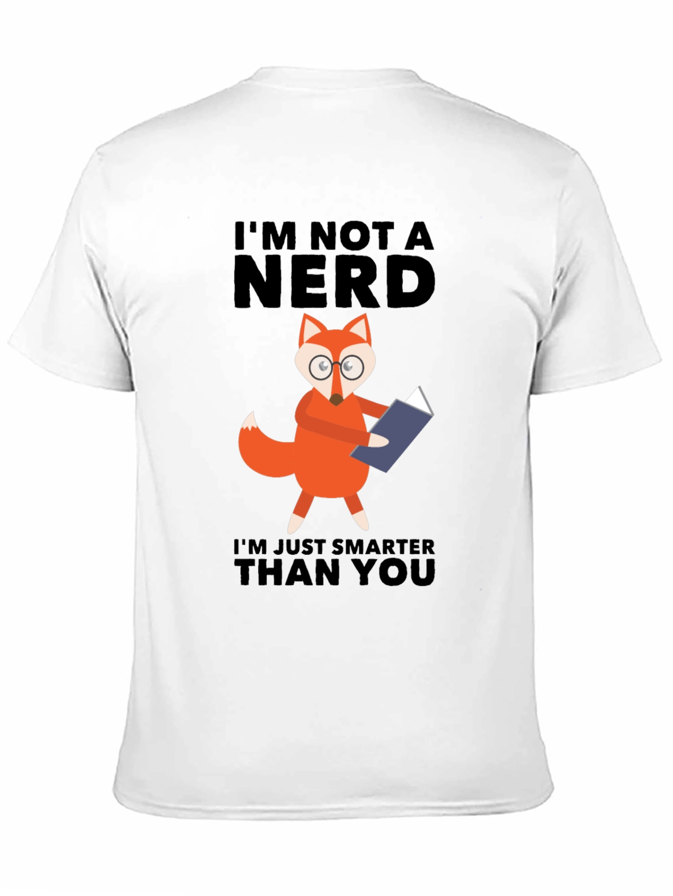 Im Not a Nerd Fox T-Shirt