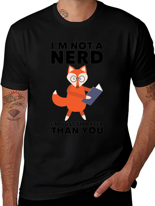 Im Not a Nerd Fox T-Shirt